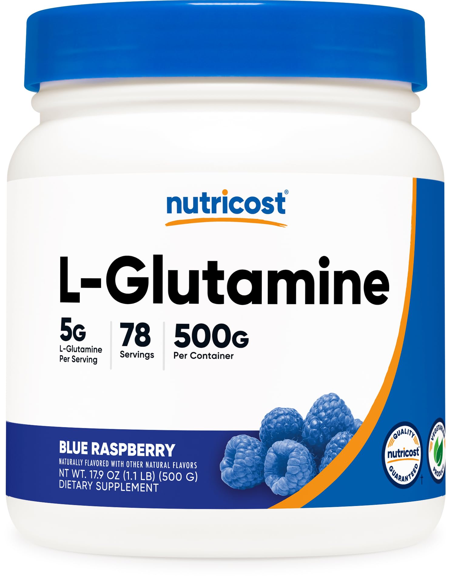 Nutricost L-Glutamine Powder, 17.64 oz