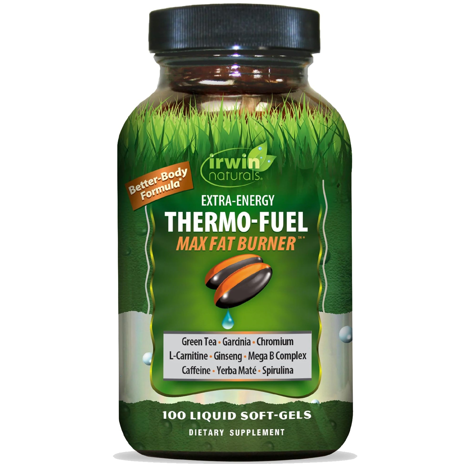 Irwin Naturals Extra-Energy Thermo-Fuel Max Fat Burner Softgels 100