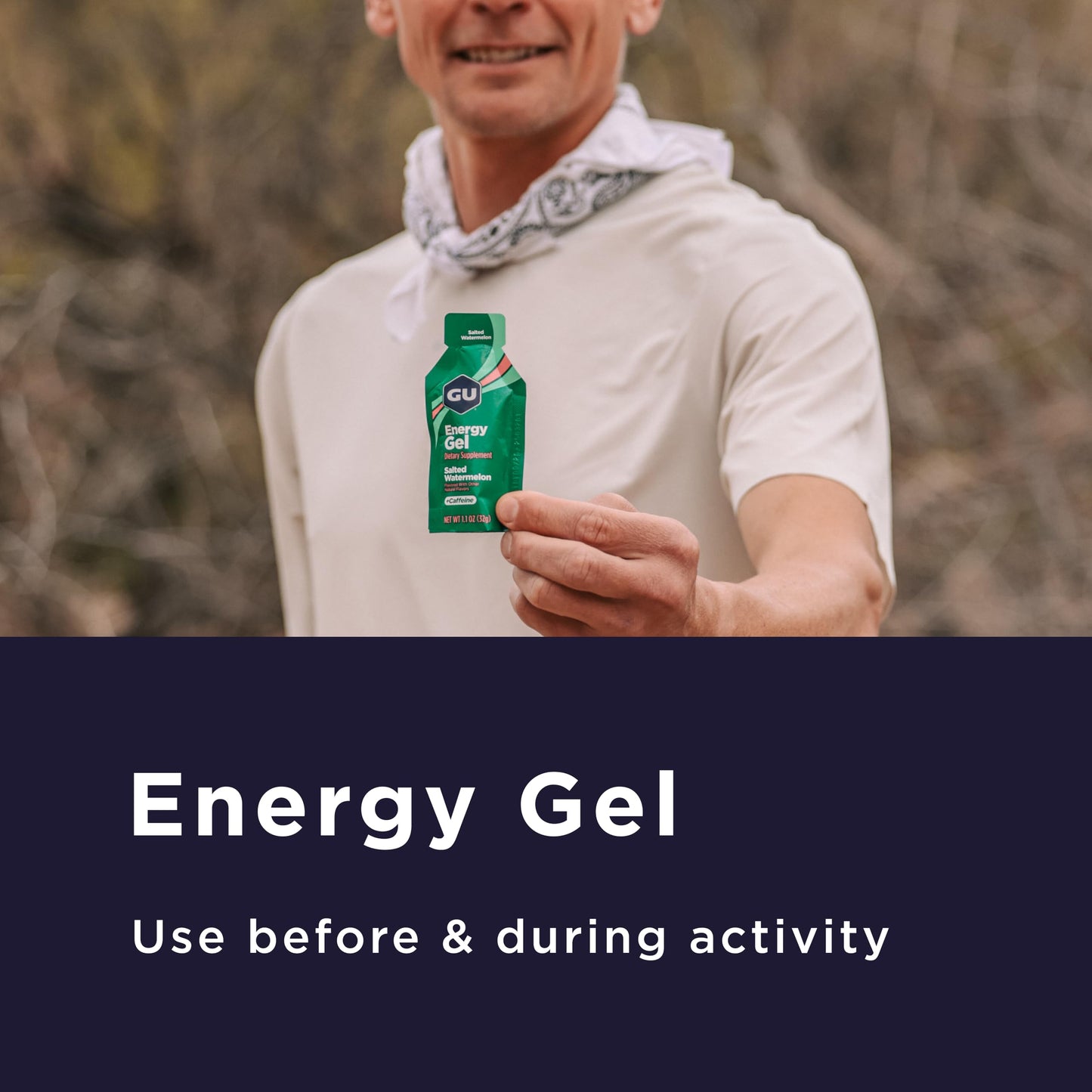 GU Energy Original Energy Gels Sticks, 48 Count