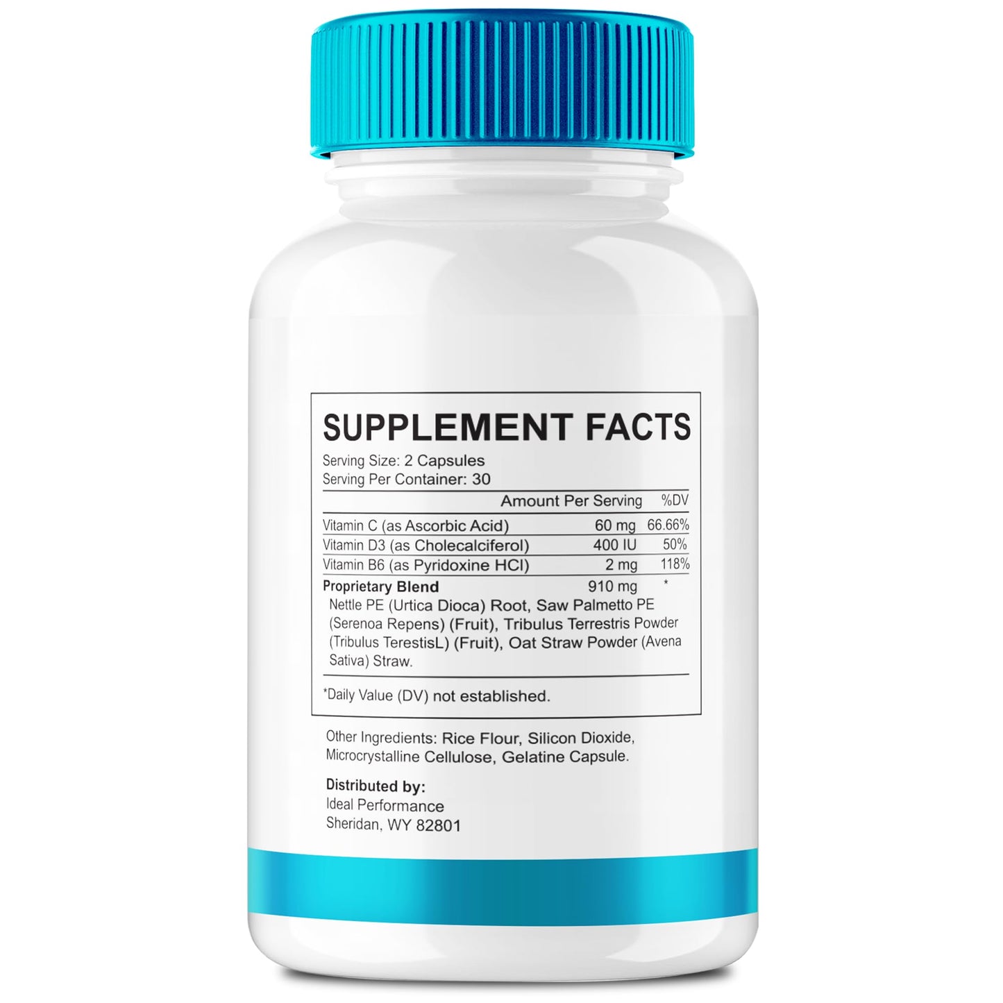IDEAL PERFORMANCE Healthy Flow Total Support Capsules, 180 Capsules