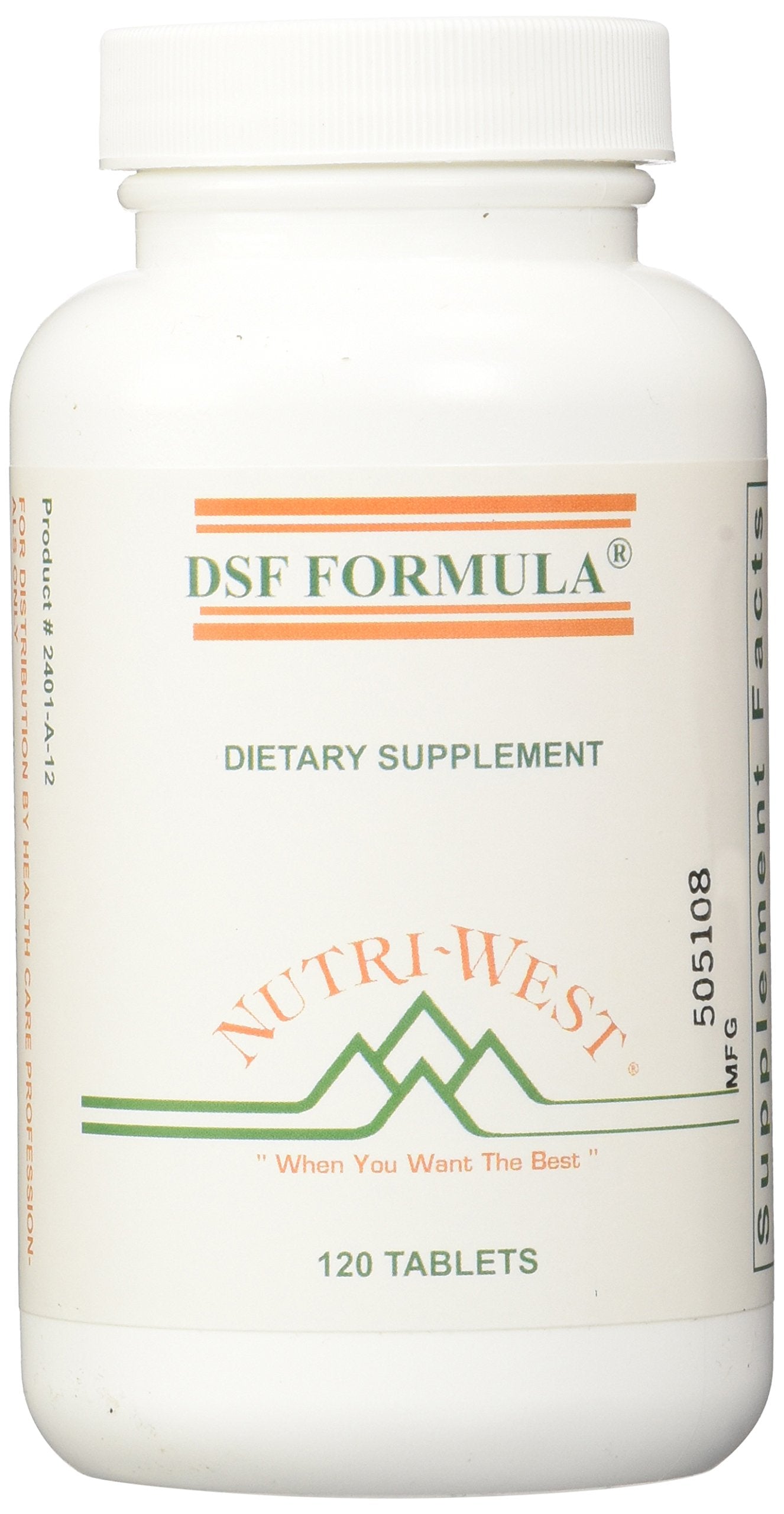 Nutri-West DSF Formula Tablets 120 Count