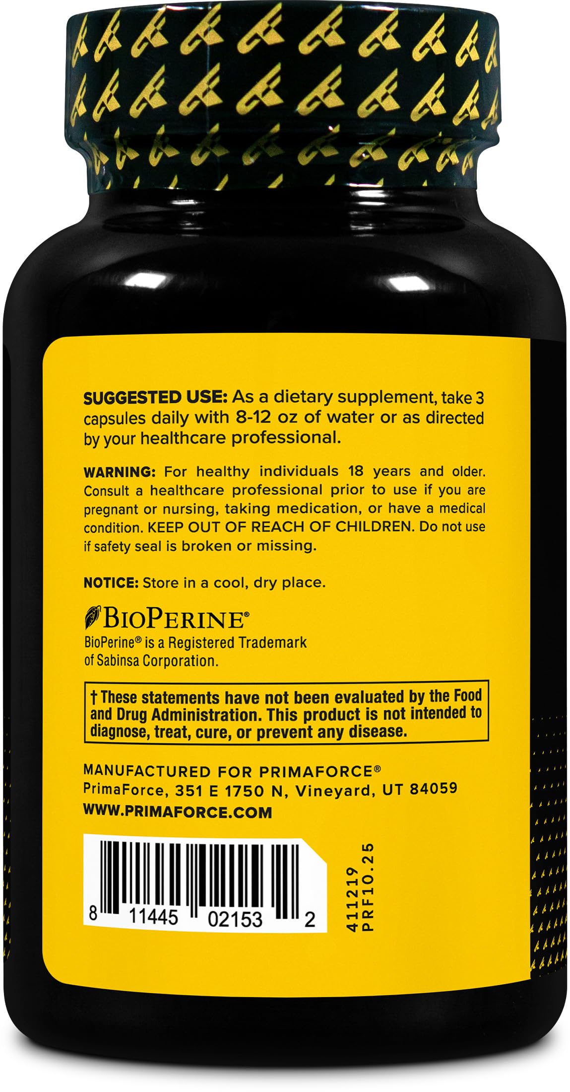 Primaforce Testosterone Complex 90 Capsules