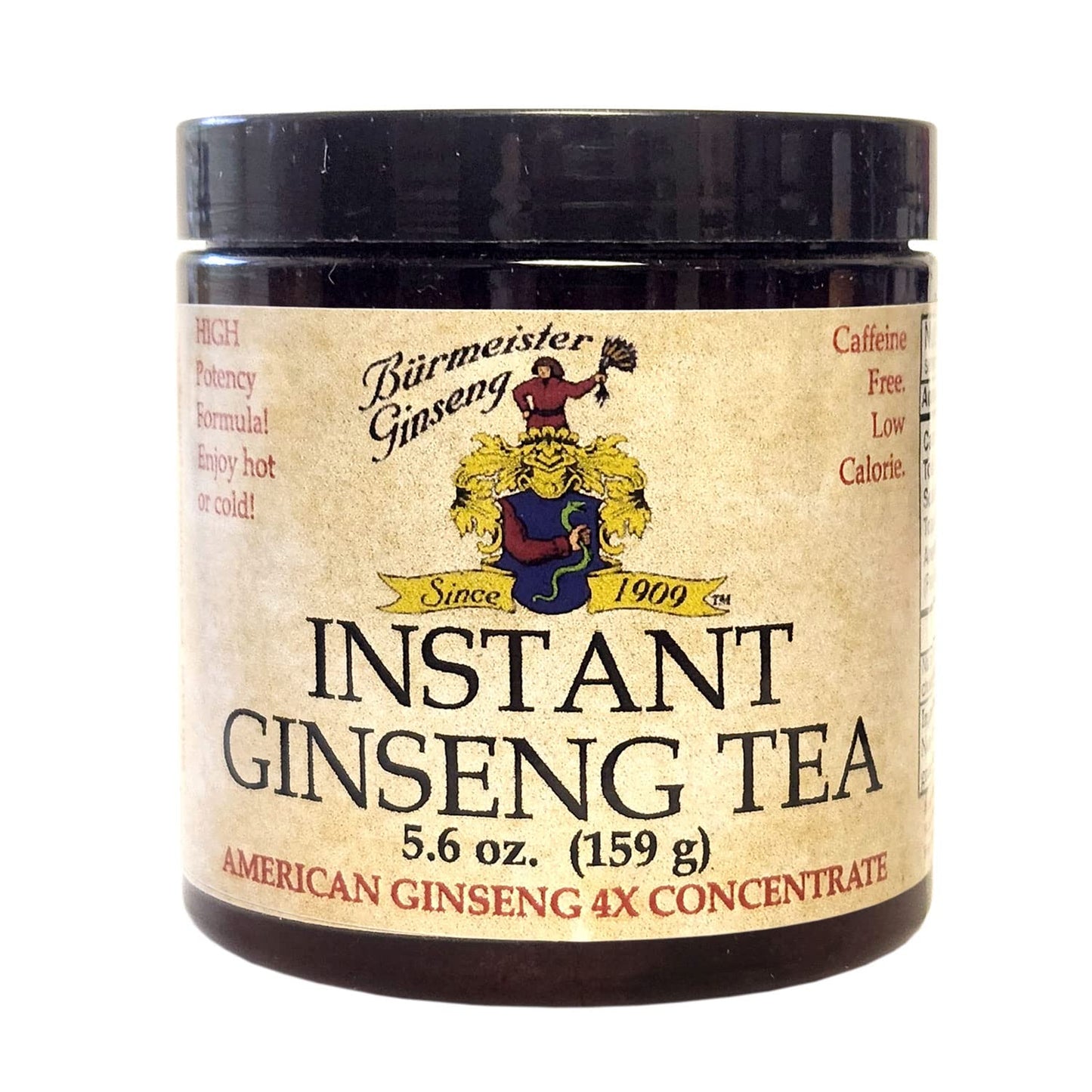 Burmeister American Ginseng Instant Tea Powder, 5.6 oz