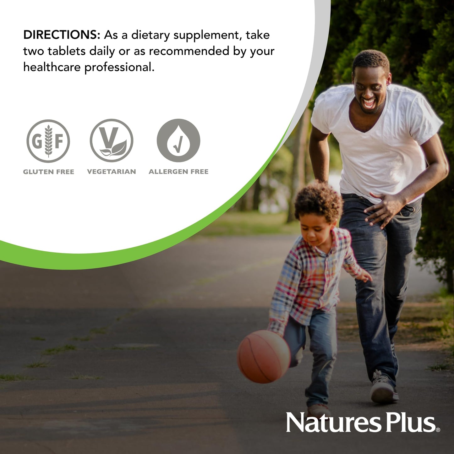 NaturesPlus Herbal Actives Resveratrol Extended Release Tablet, 60 Count