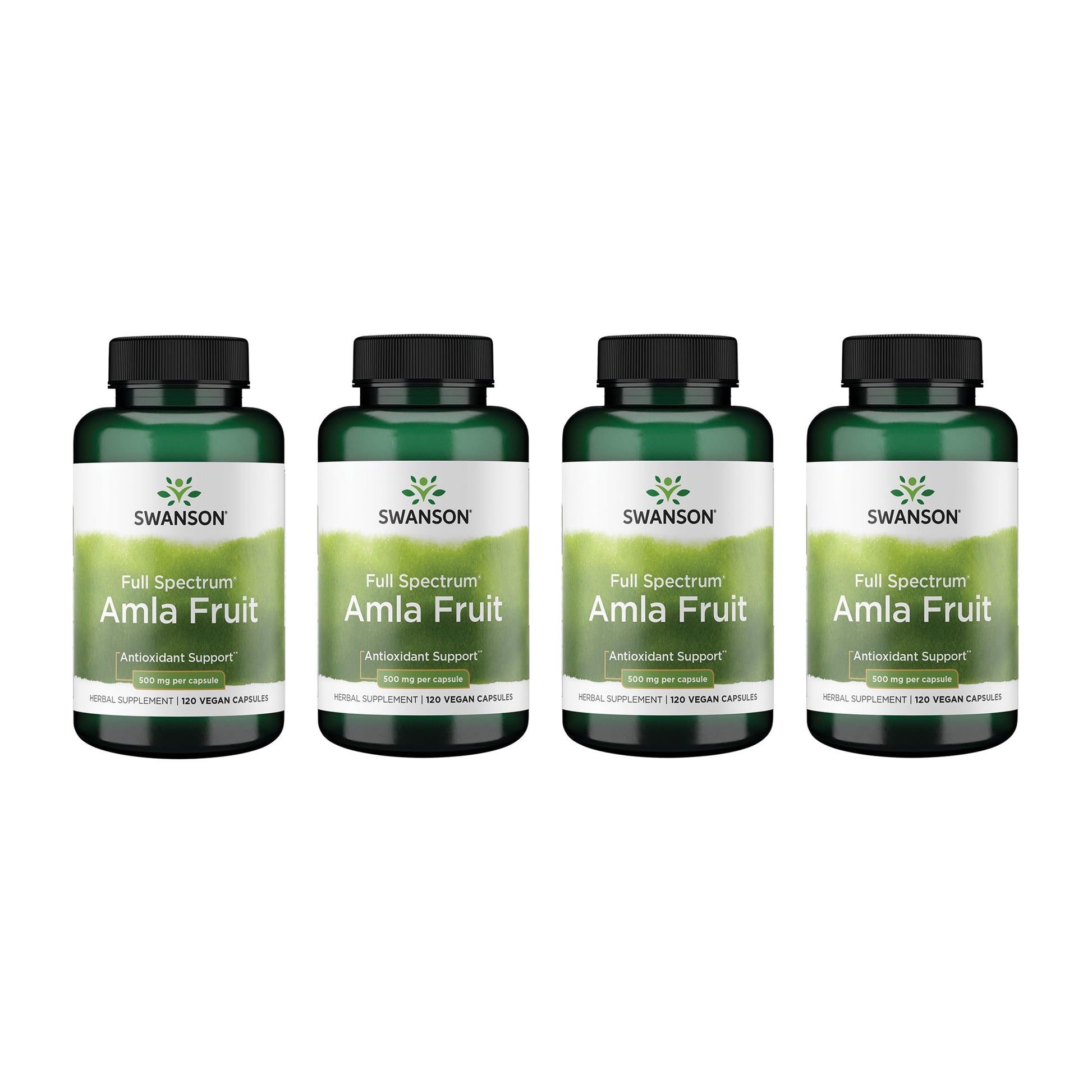 Swanson Full Spectrum Amla Fruit (Indian Gooseberry) Ayurvedic Herbal Supplement Softgels 480