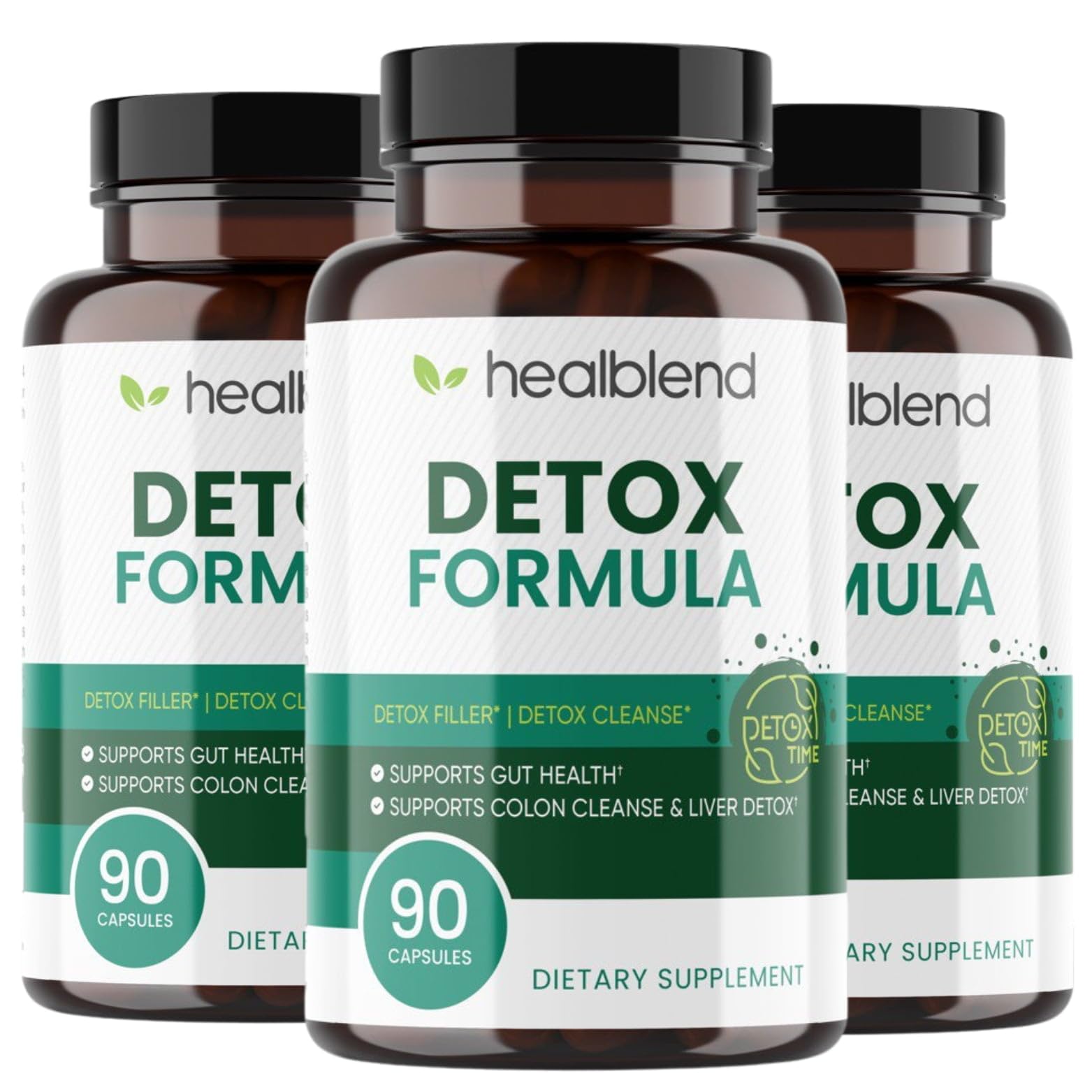 Healblend Detox Formula Capsules, 90 Capsules