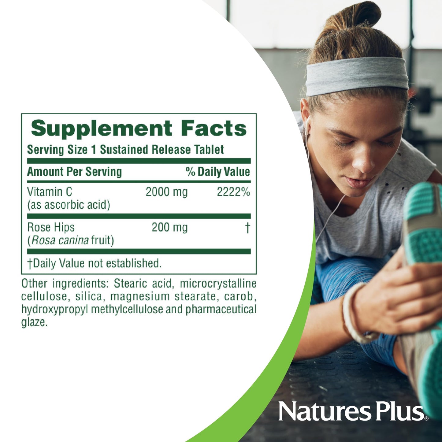 NaturesPlus Ultra-C 2000 mg Tablet, 60 Tablets