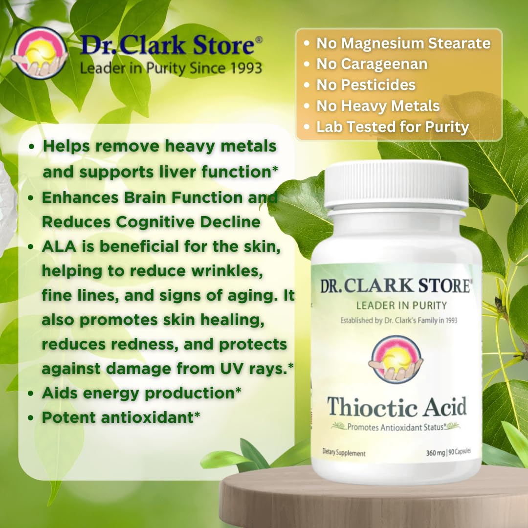 Dr Clark Store Alpha Lipoic Acid Capsule 90 Capsules