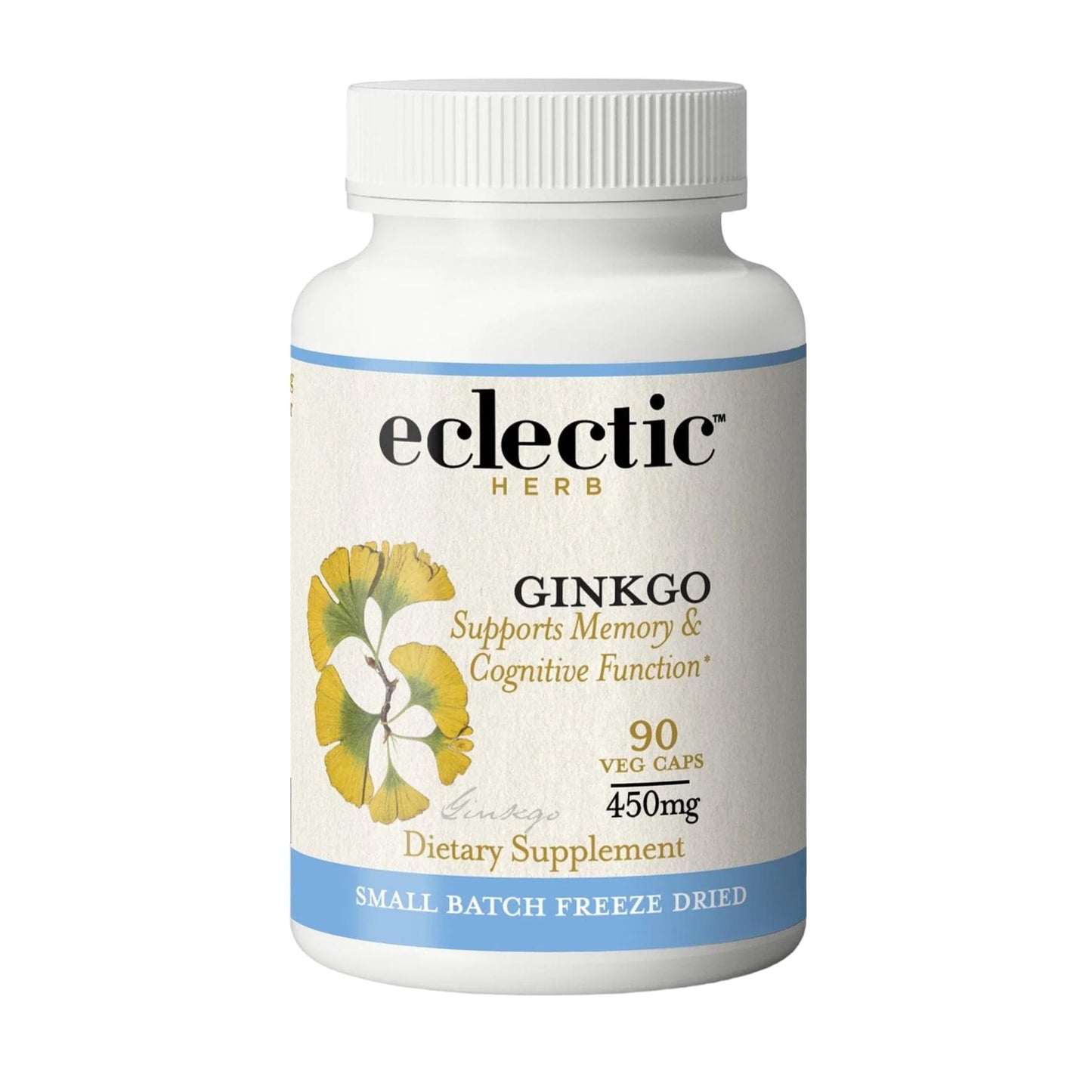 ECLECTIC INSTITUTE Ginkgo Biloba Capsules 90 Count