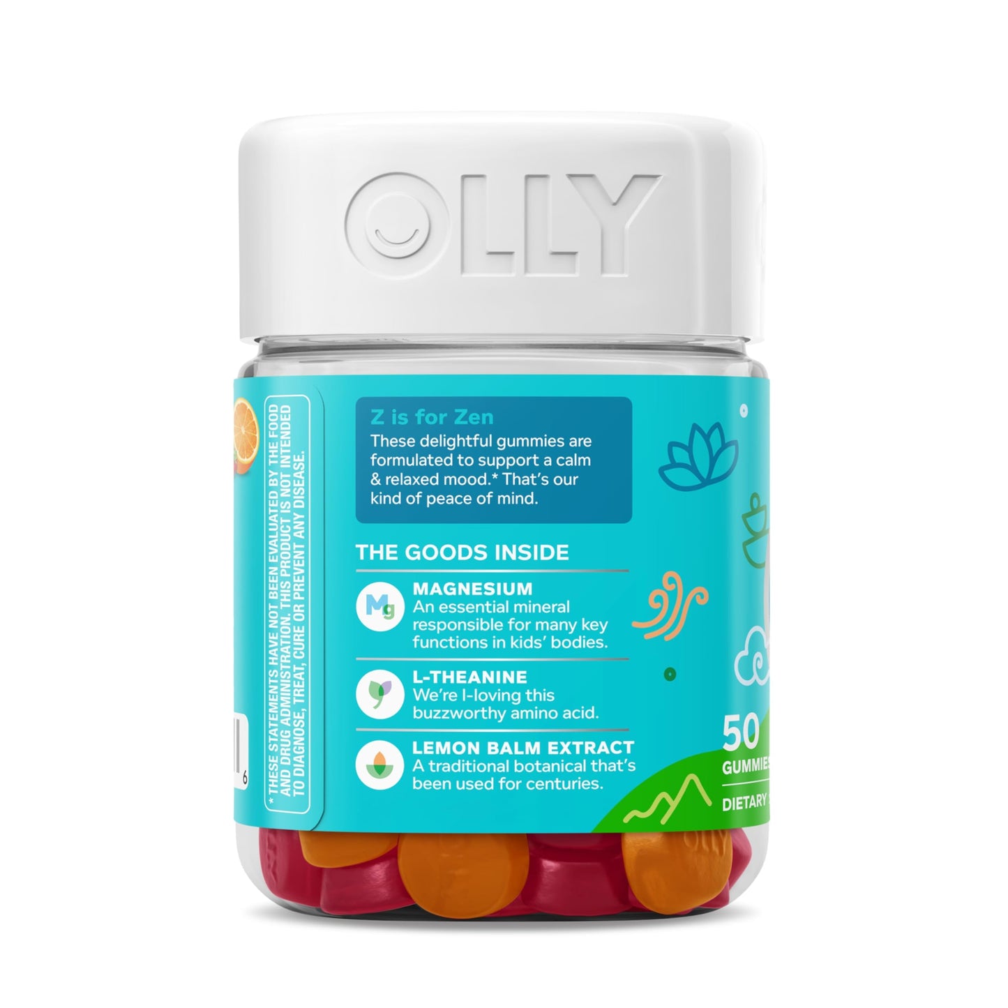 OLLY Kids Chillax Gummies Gummy 50 Gummies