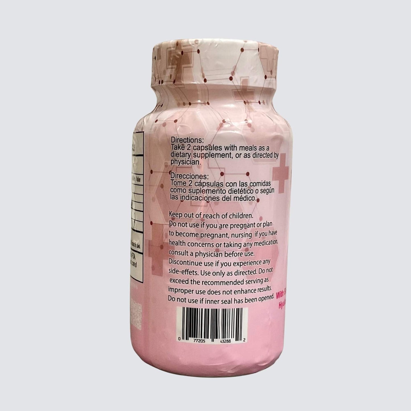 Generic Hyaluronic Acid, Collagen, Biotin Caplets 90 Count