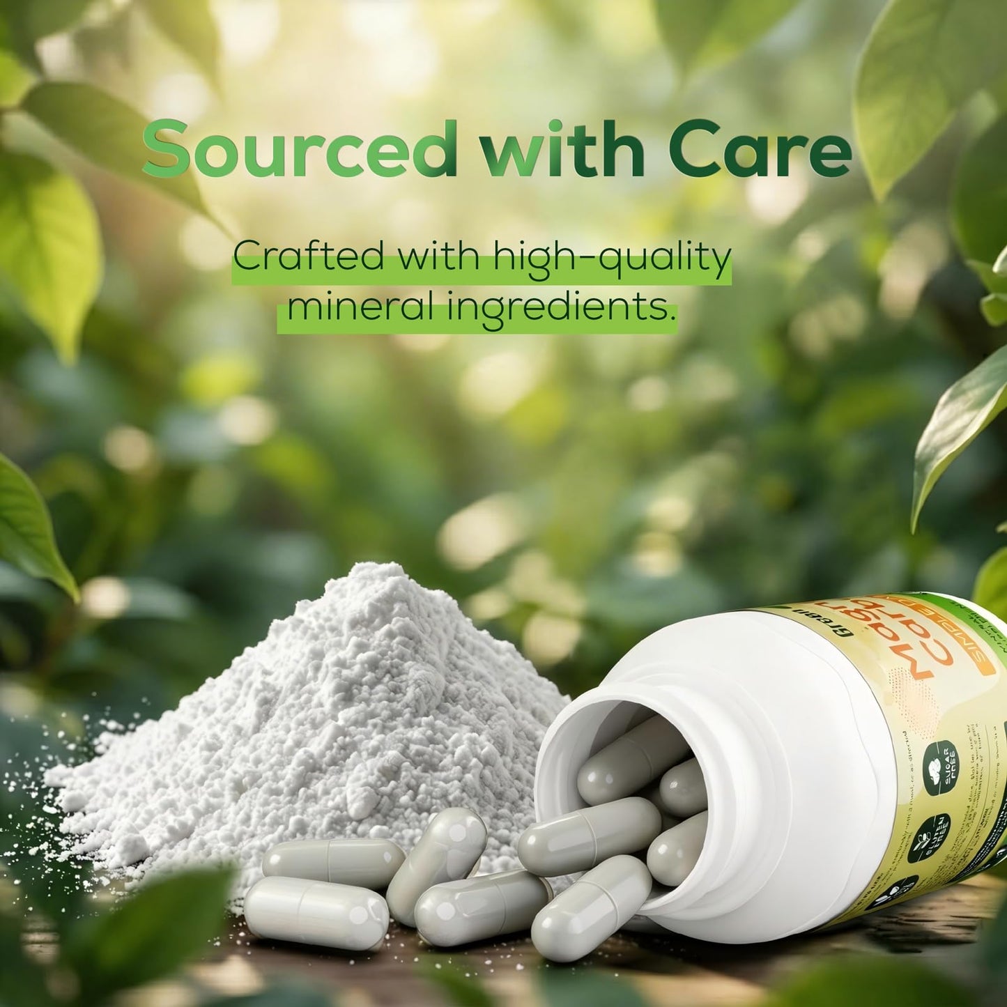Greenshoots Magnesium Carbonate Capsules, Magnesium Supplement, 90 Capsules