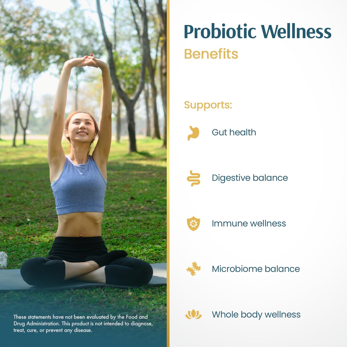 Vykee Nutrition Daily Probiotic Capsules, 60 Capsules