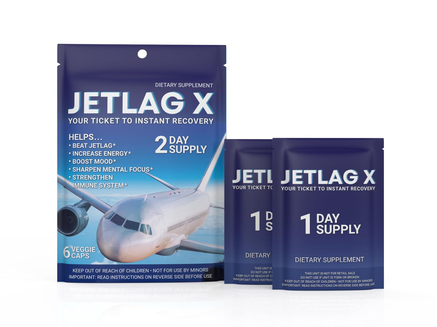 Rock Solid Jetlag X Capsule 6 Count