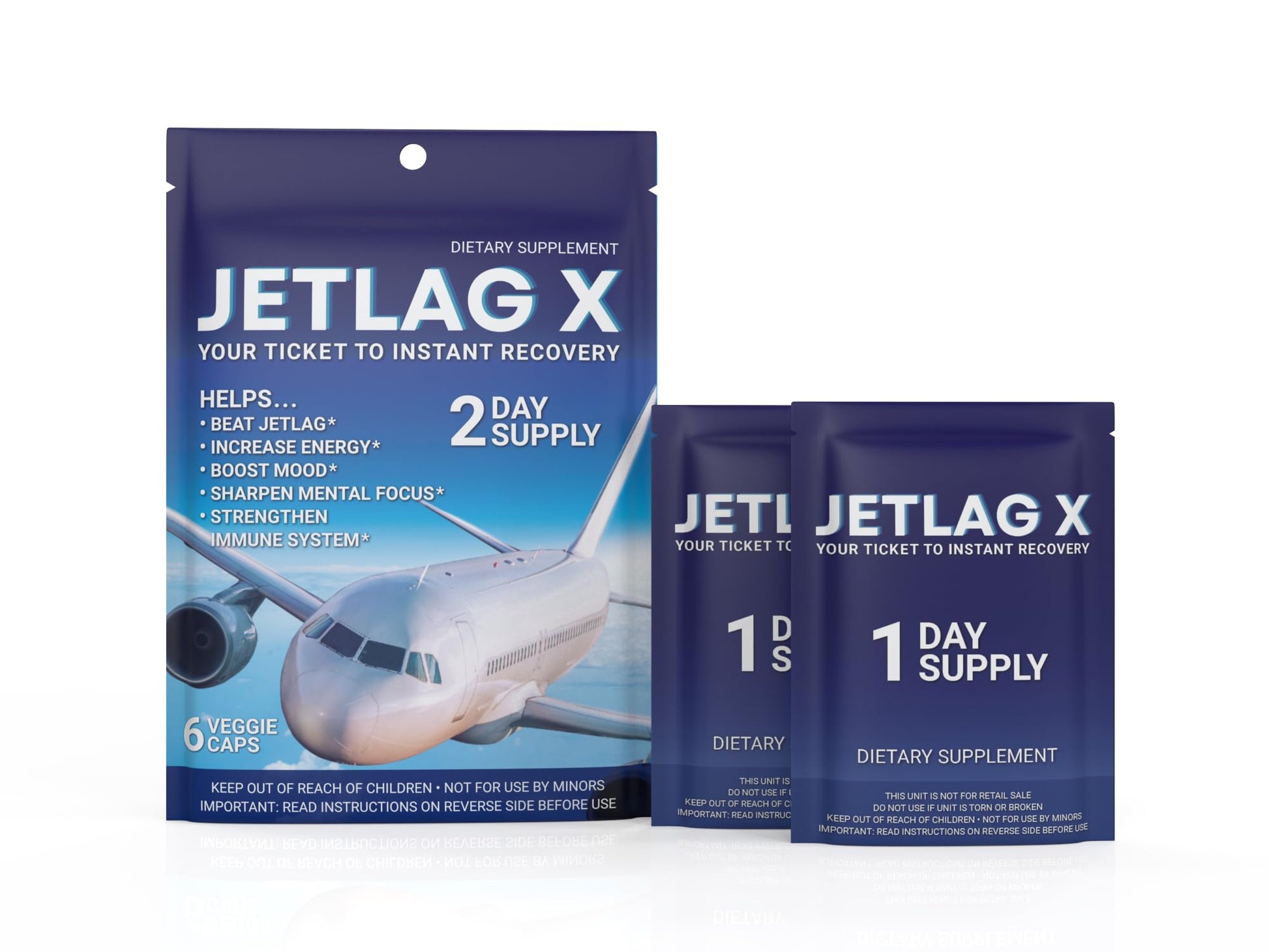 Rock Solid Jetlag X Capsule 6 Count