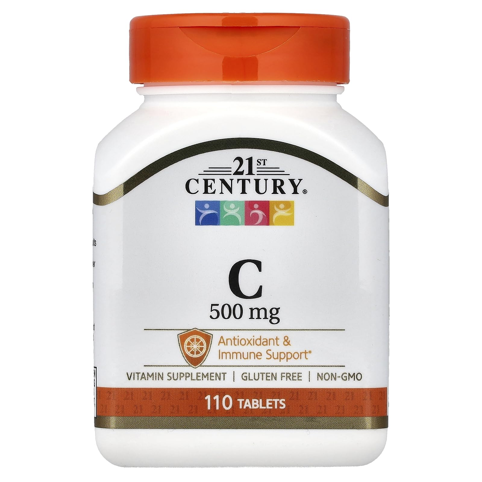 21st Century Vitamin C 500 mg Tablets, 110 Count