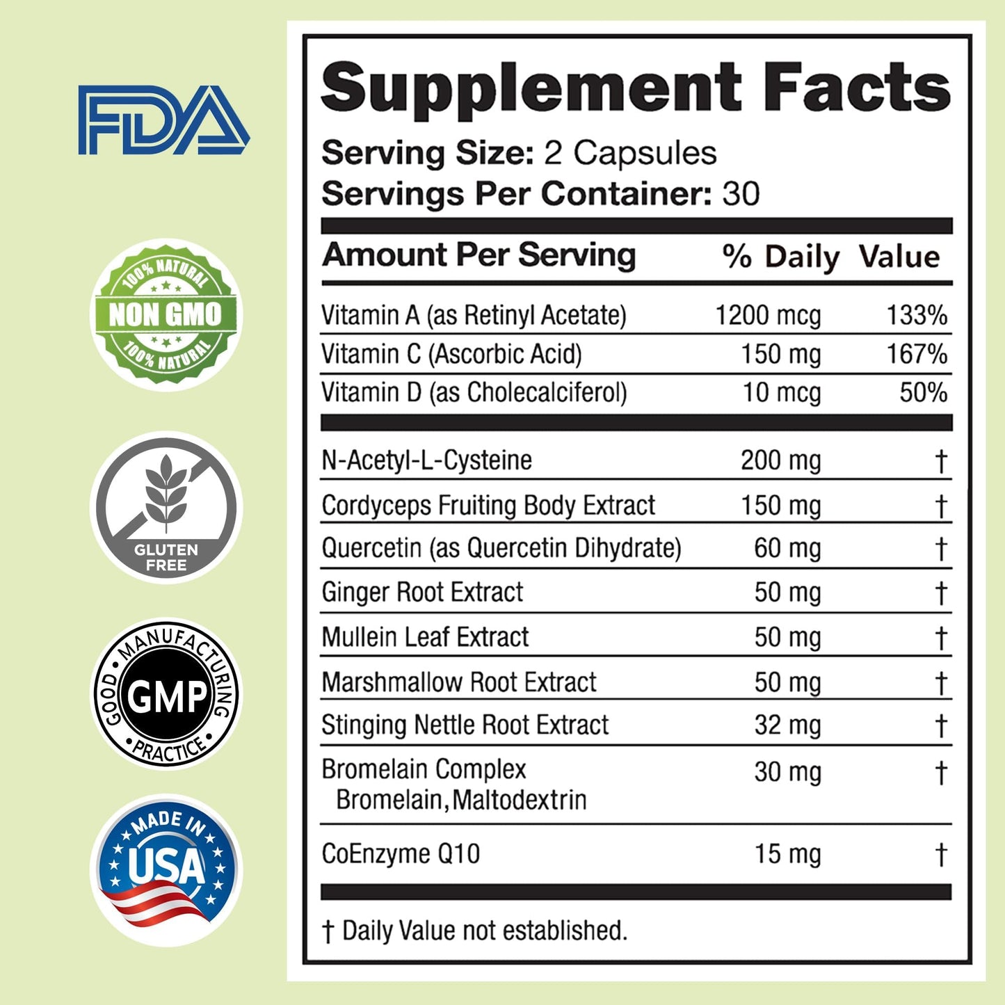 Omnite Omnibreathe Respiratory Wellness Lung Supplement Softgels 60