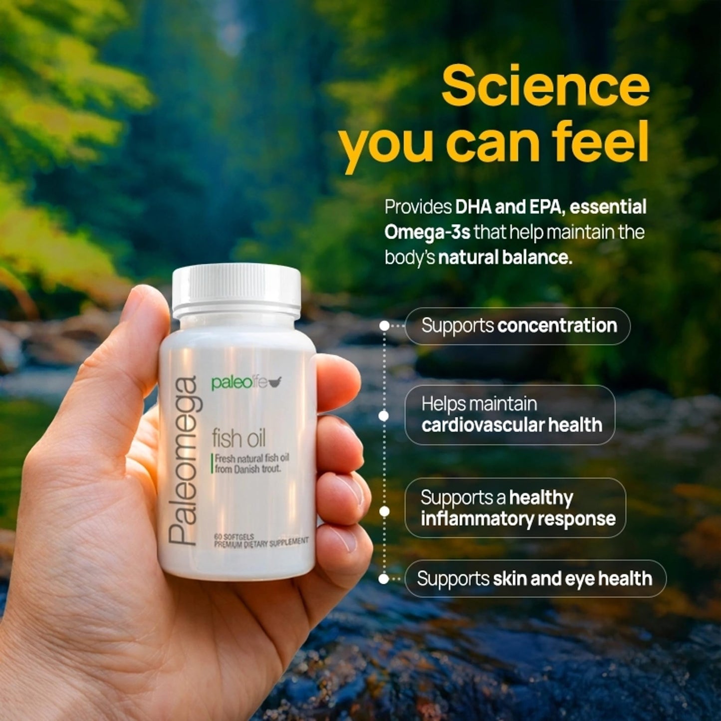 Paleolf Paleomega Fish Oil 60 Capsules