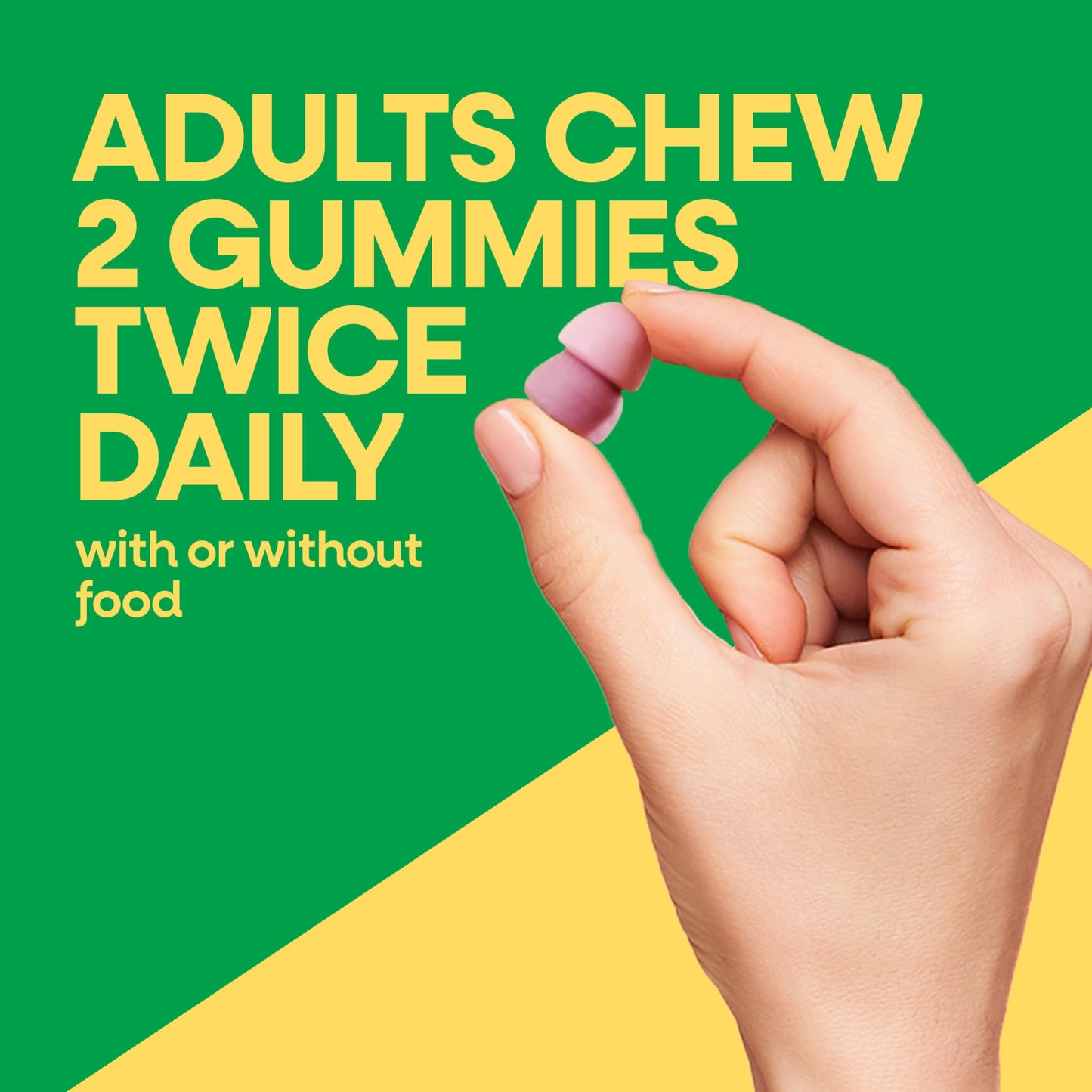 Nature's Way Alive! Chewable Calcium Gummies with Vitamin D3 Gummy 180 Count