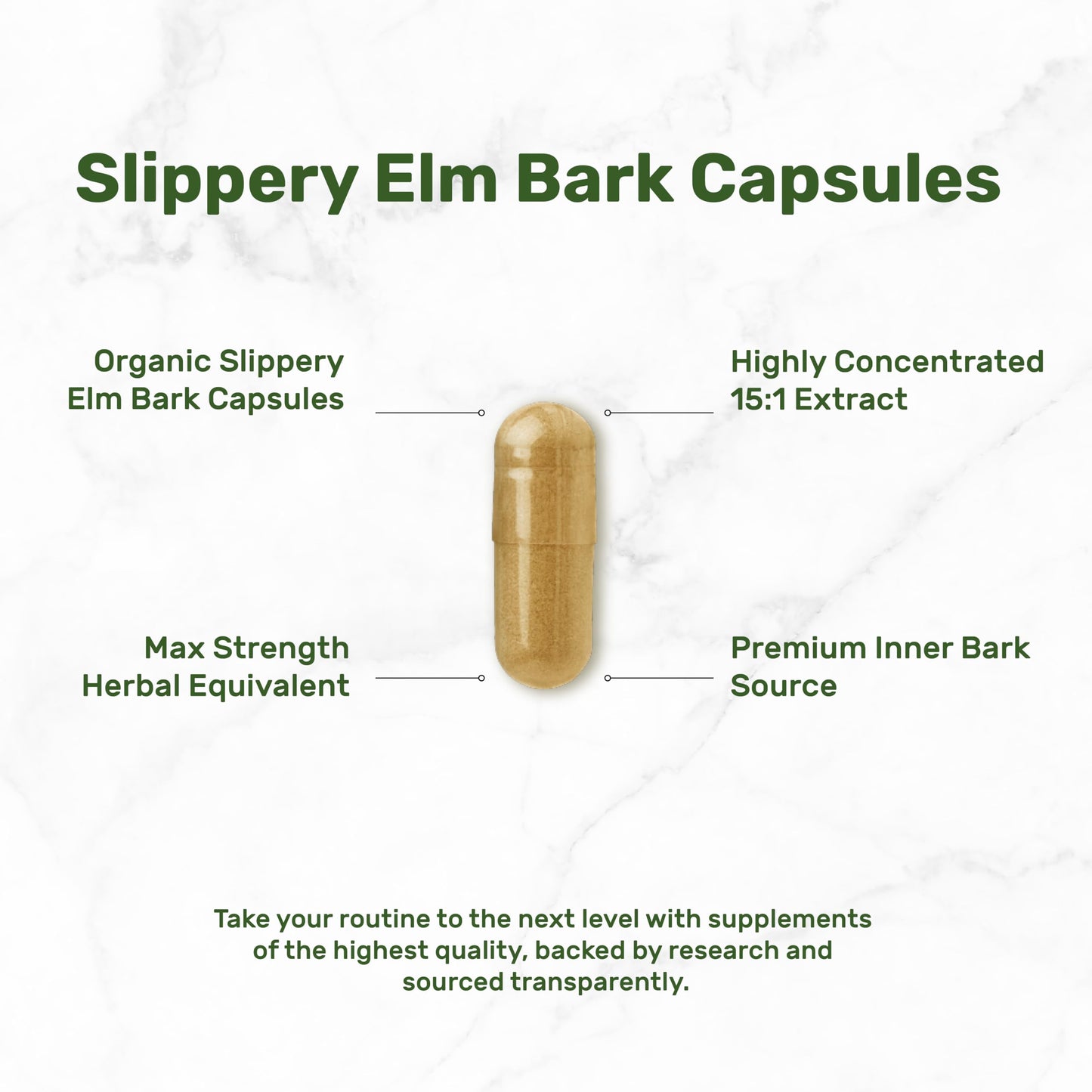 DEAL SUPPLEMENT Slippery Elm Capsules, 300 Capsules