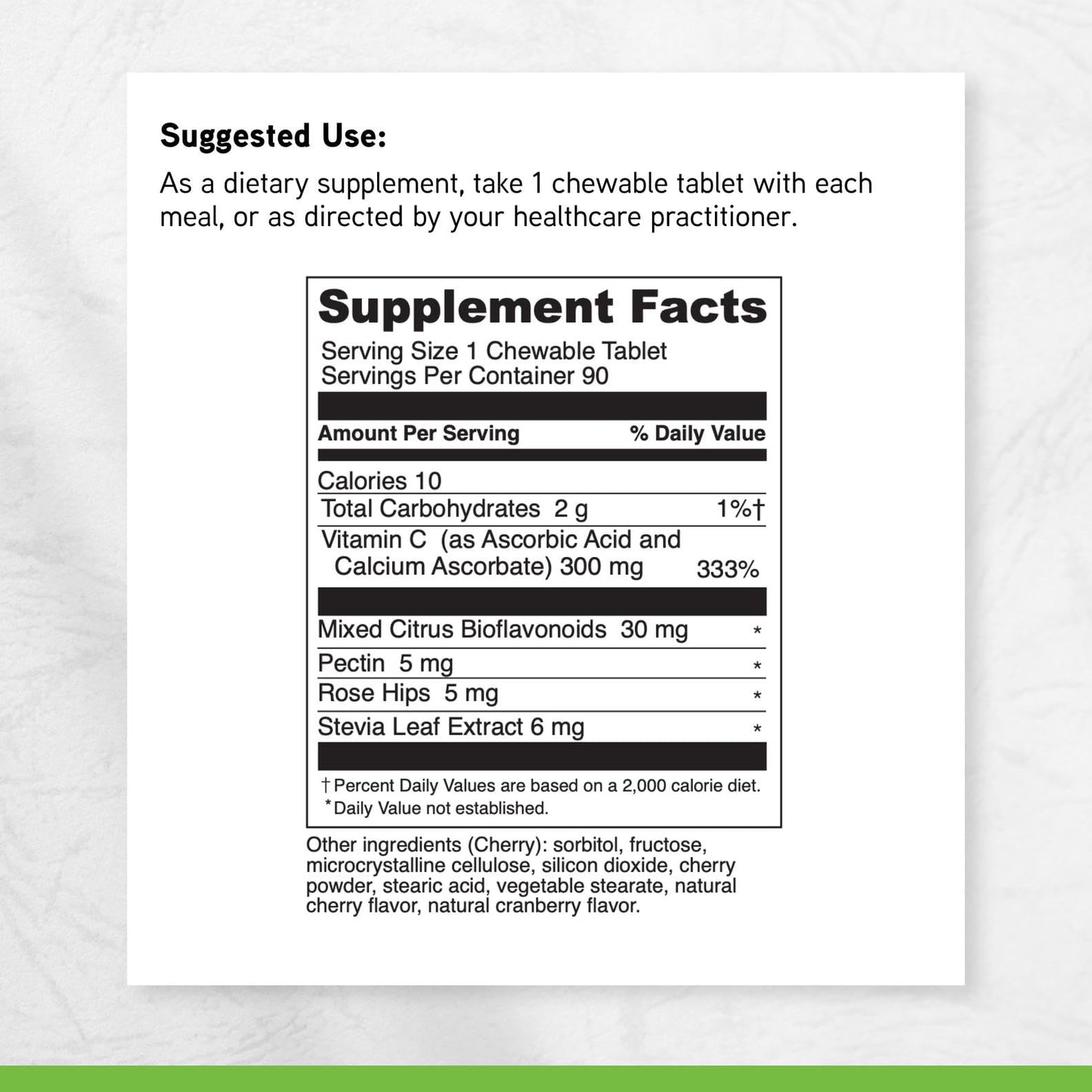 DAVINCI DaVinci Labs Chewable C-300 90 Tablets