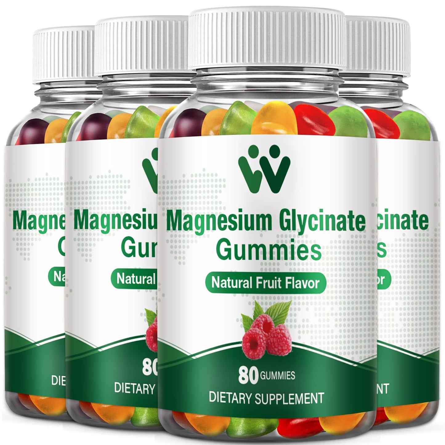 WACHRAY Magnesium Glycinate Gummies, 320 Gummies