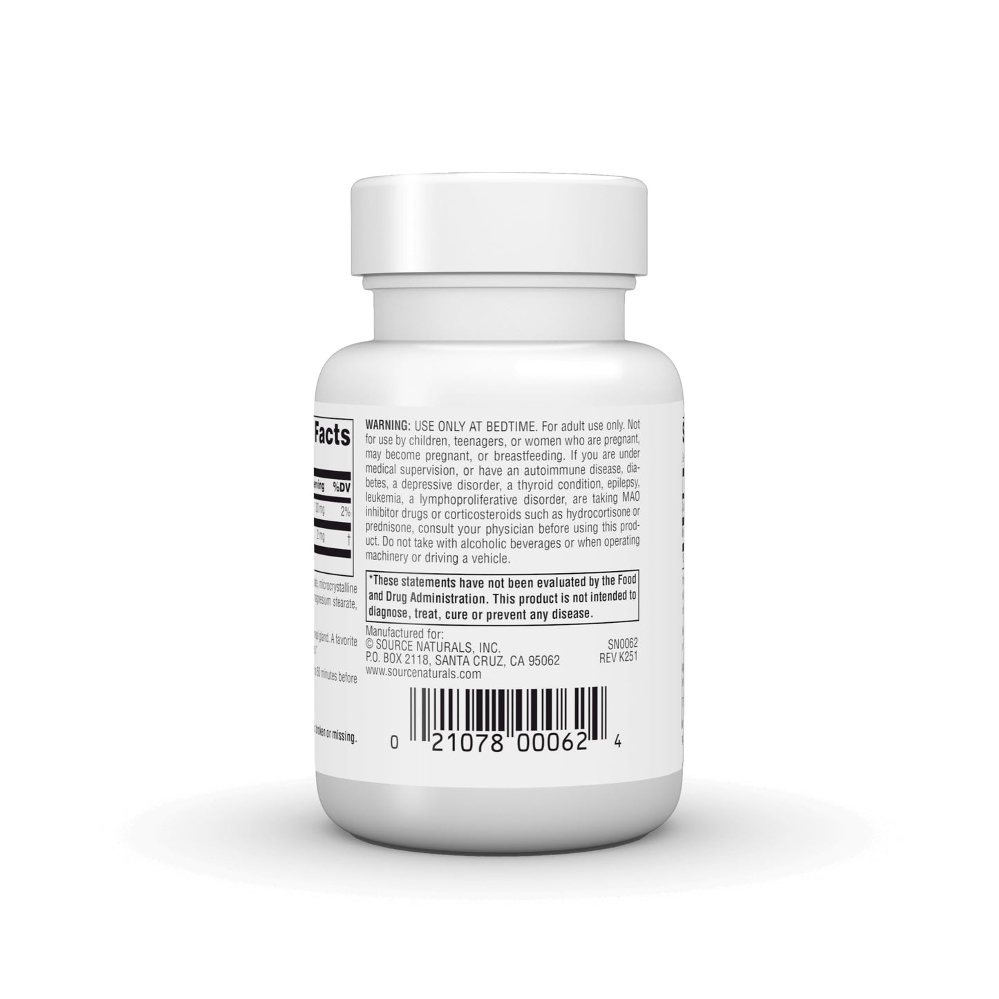 Source Naturals Melatonin 2 mg Time-Released Tablets, 60 Count