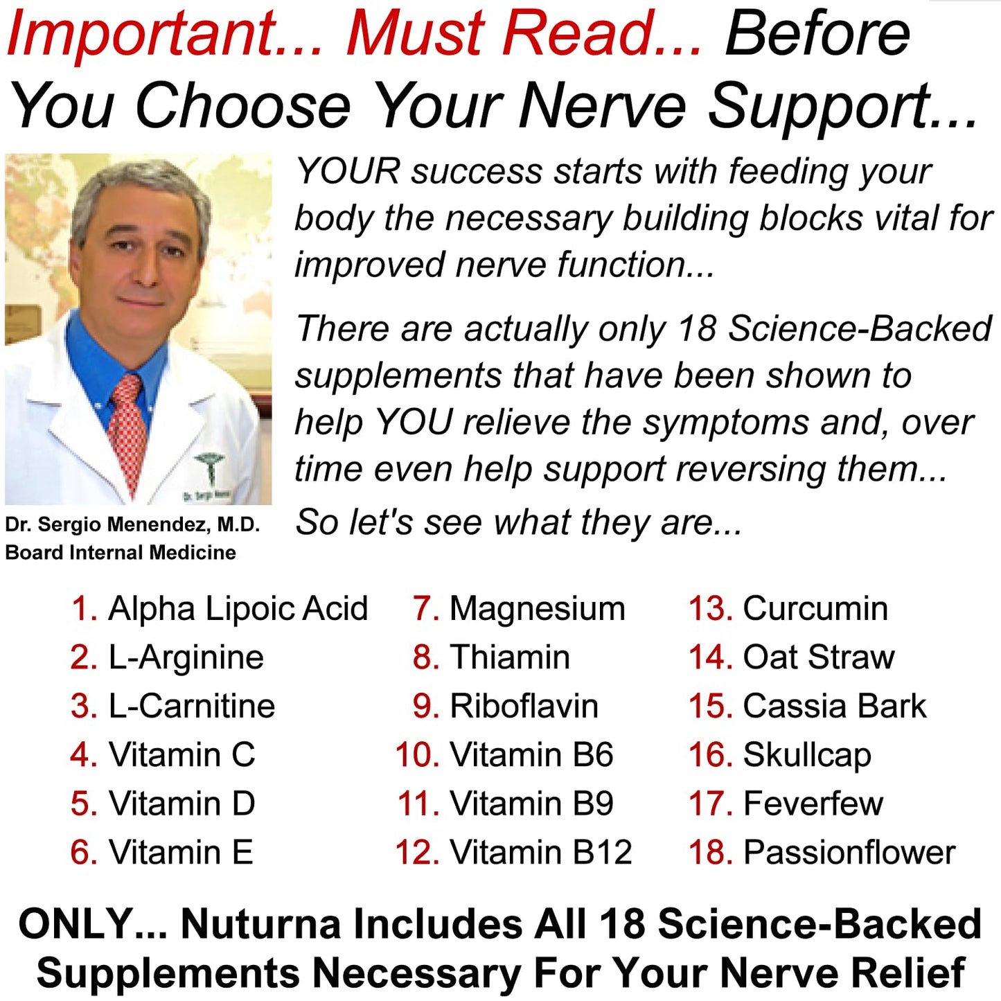 Nuturna Neuroturna Support Supplement Capsule, 180 Capsules