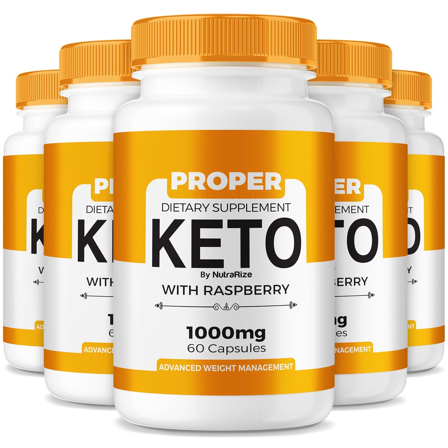 NutraRize Proper Keto ACV Capsules 300 Capsules