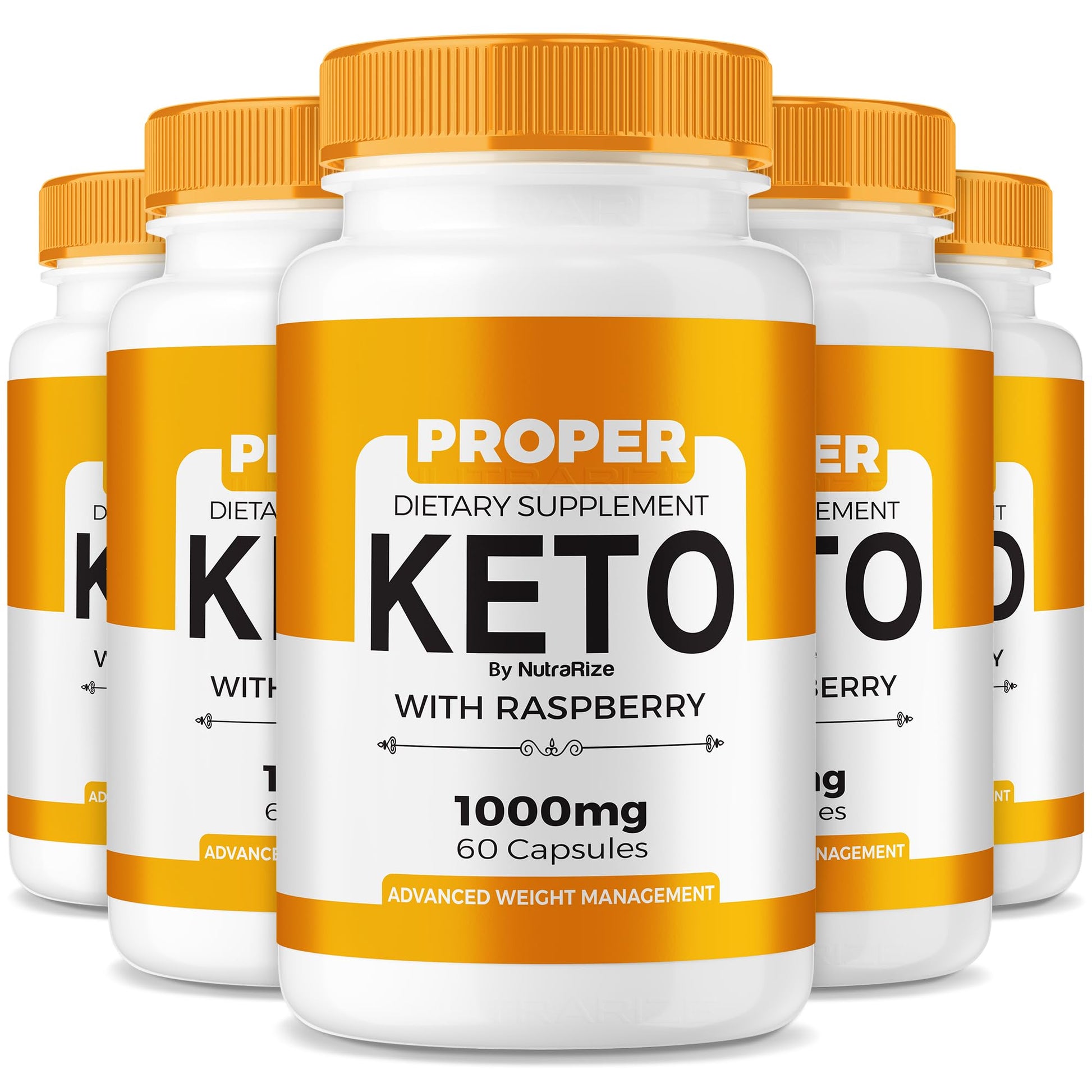 NutraRize Proper Keto ACV Capsules 300 Capsules