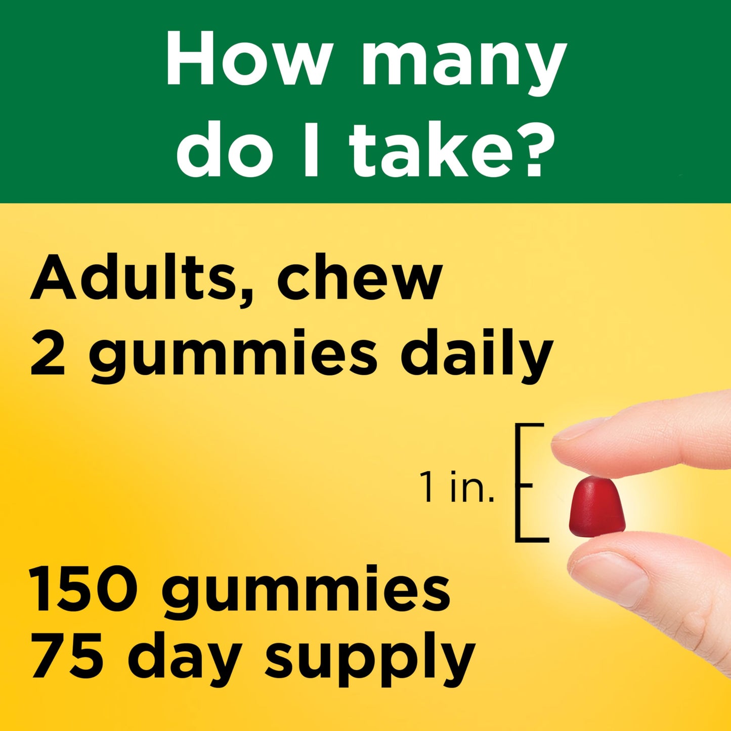 Nature Made Vitamin B12 Gummies 1000 mcg per Serving, 150 Gummies