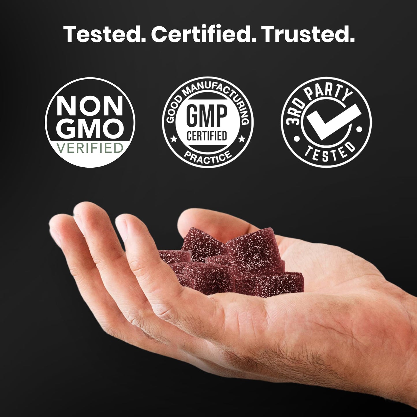 Cured Shilajit Gummies for Men Gummy 1 Count