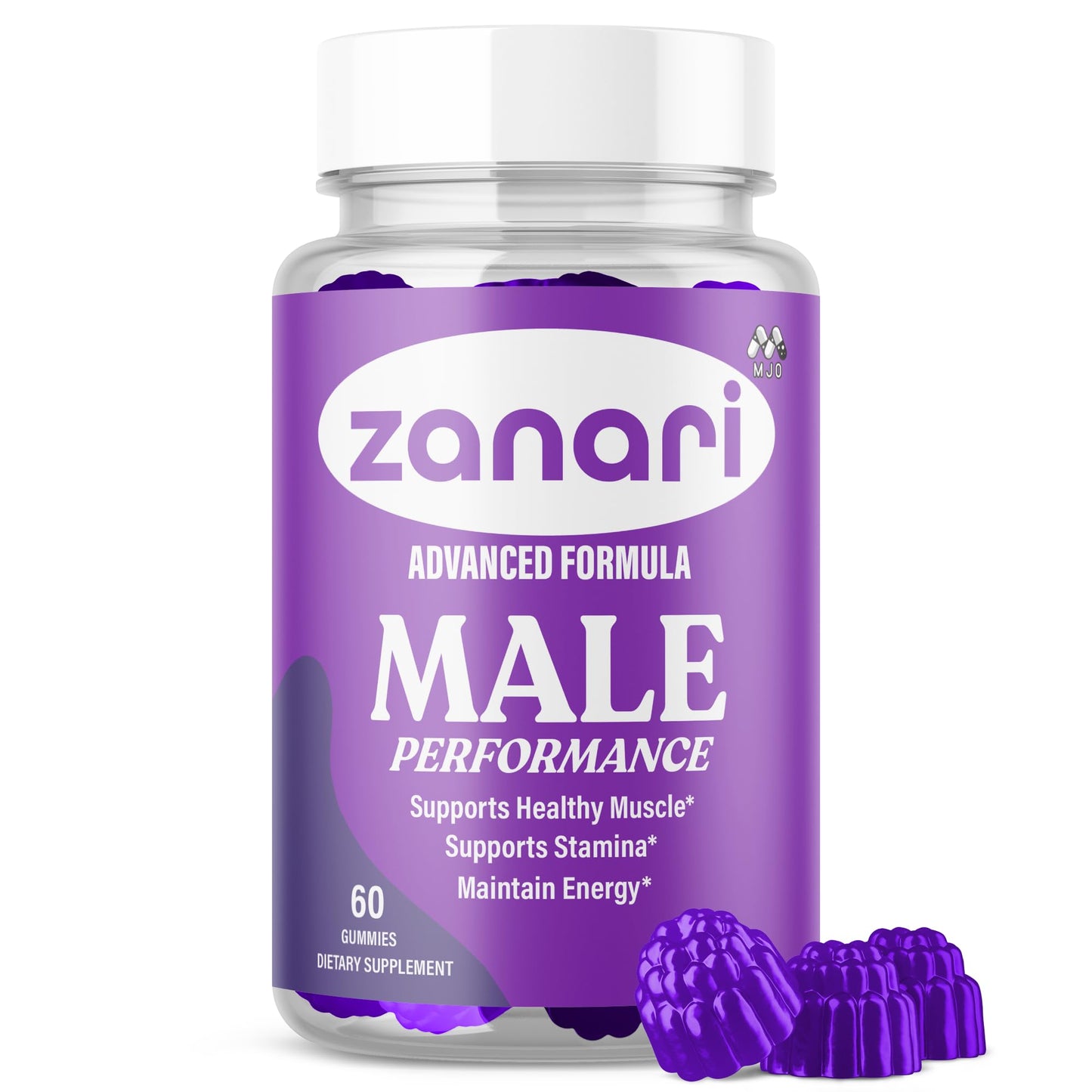 MJO Zanari Gummies Gummy 60 Count