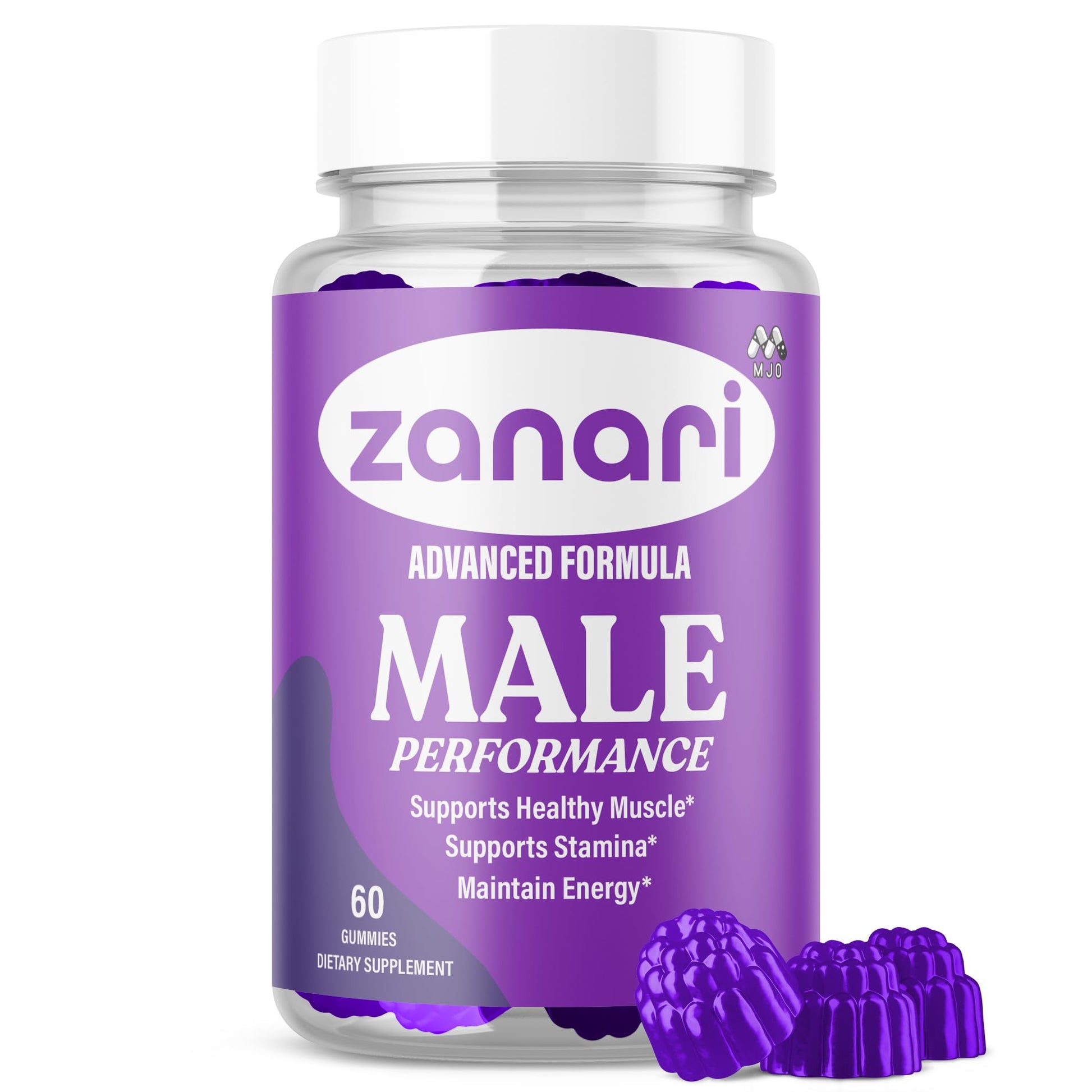 MJO Zanari Gummies Gummy 60 Count