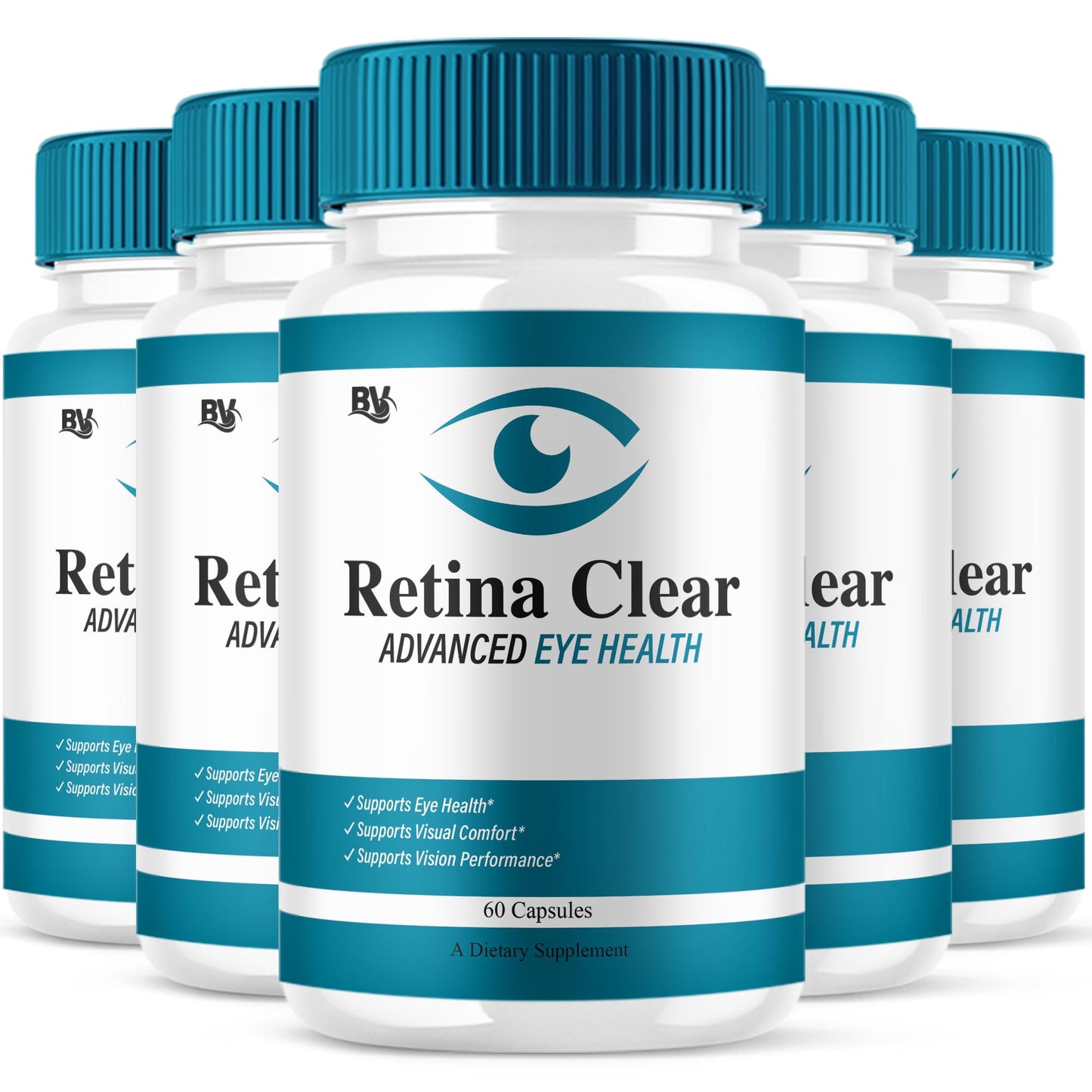 BLUE VIBE Retina Clear Advanced Eye Support Health Supplement Capsules 300