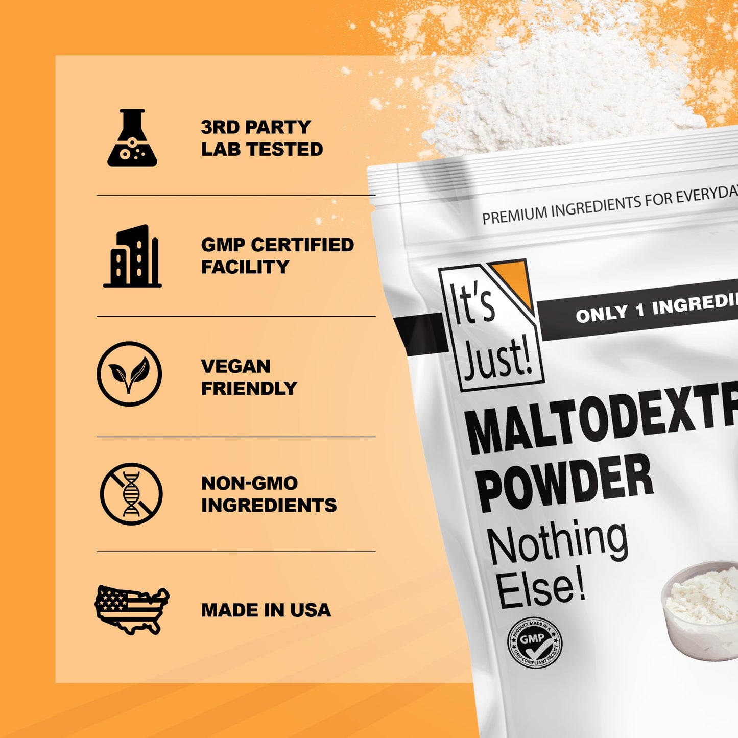 It's Just! Mass Gainer Powder 48