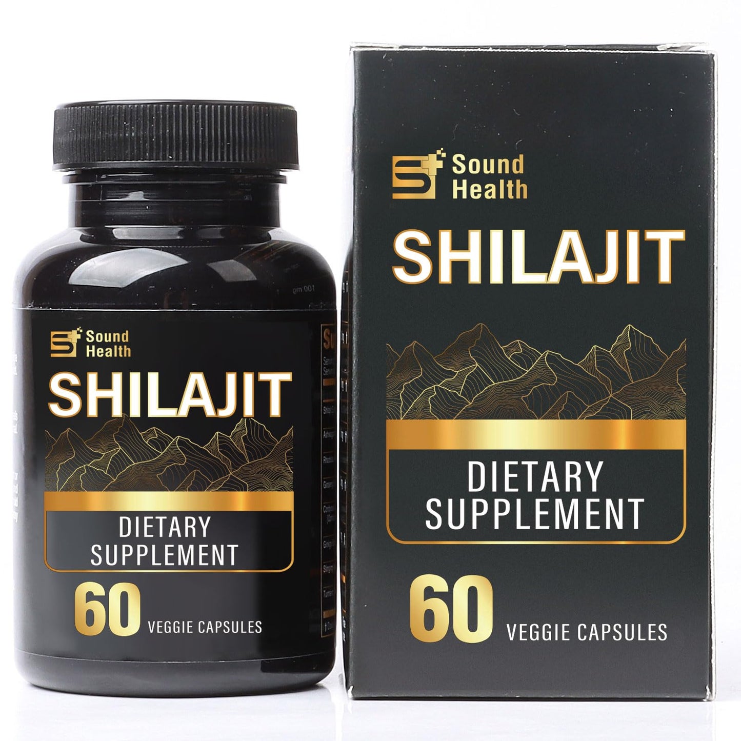 SoundHealth Shilajit Capsule, 120 Capsules