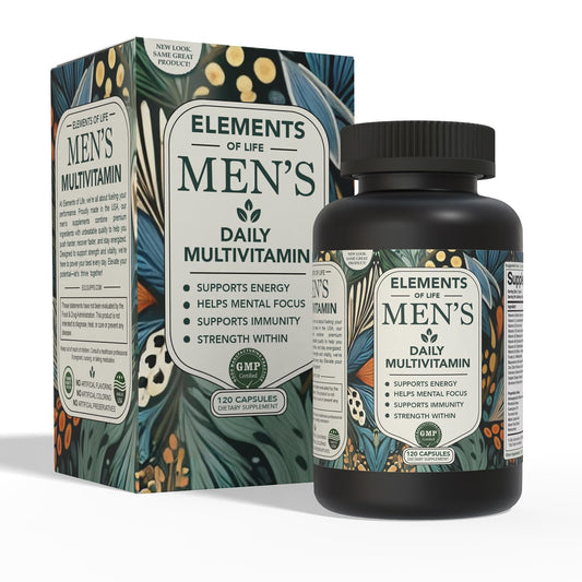 Elements of LIfe Men’s Multivitamin, 120 Capsules