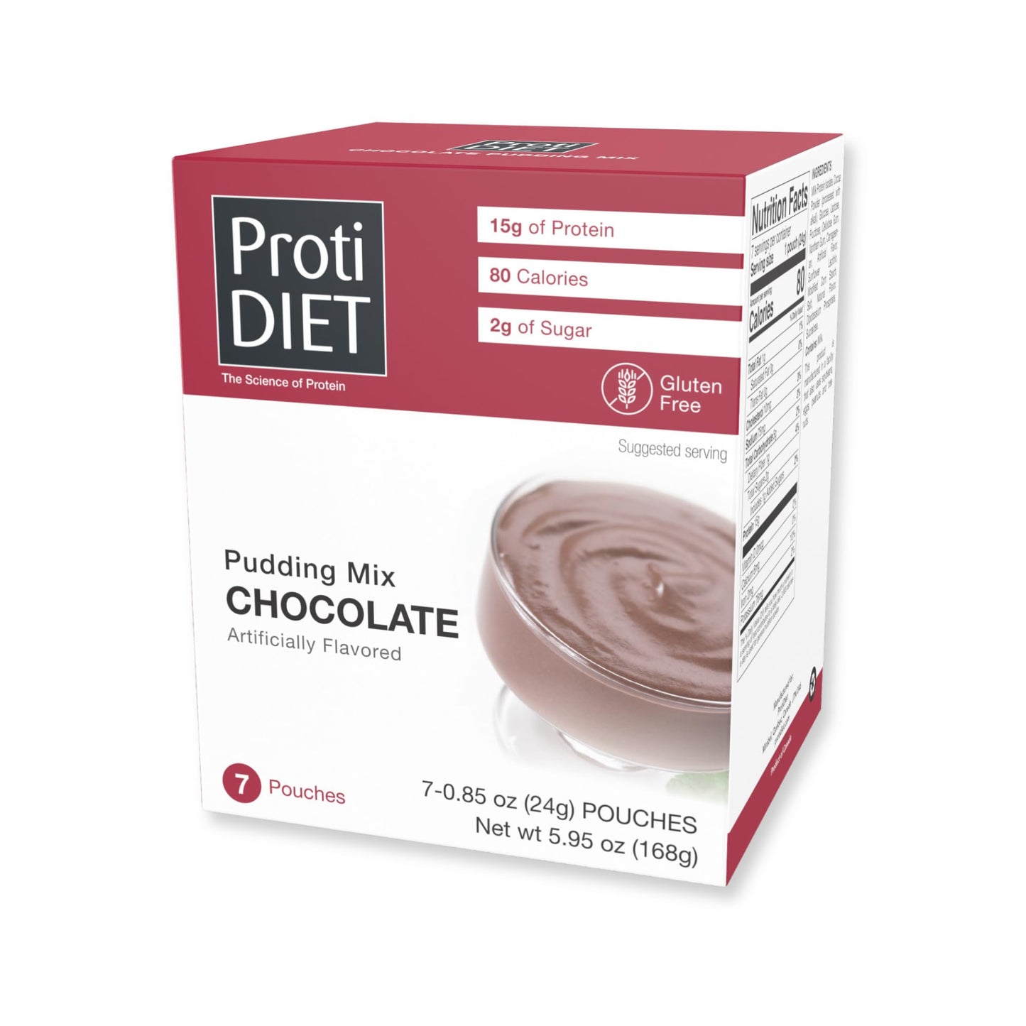 ProtiDIET Protein Pudding Mix Powder 5.9 oz