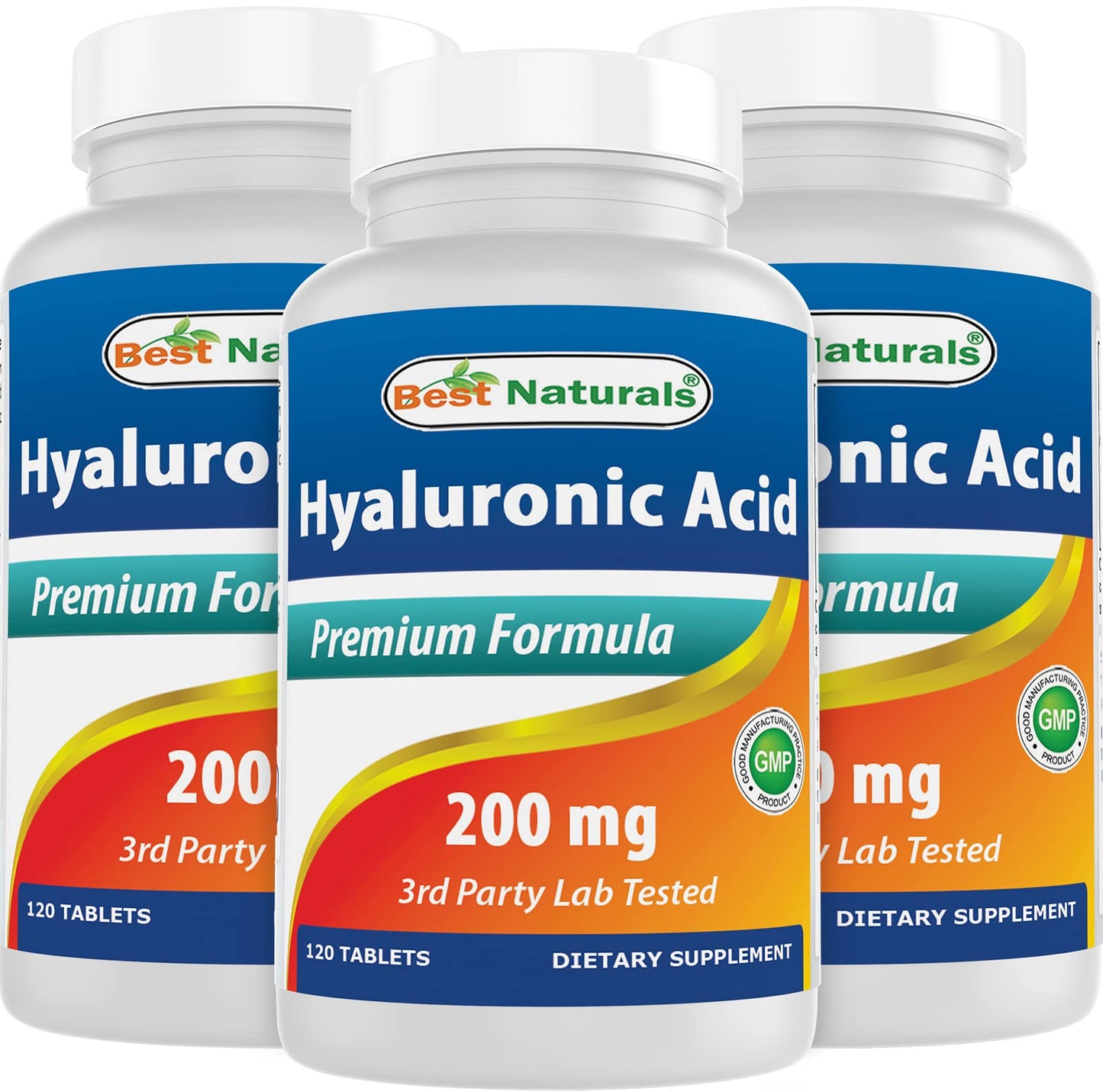 Best Naturals Hyaluronic Acid 200 mg Tablets, 360 Tablets