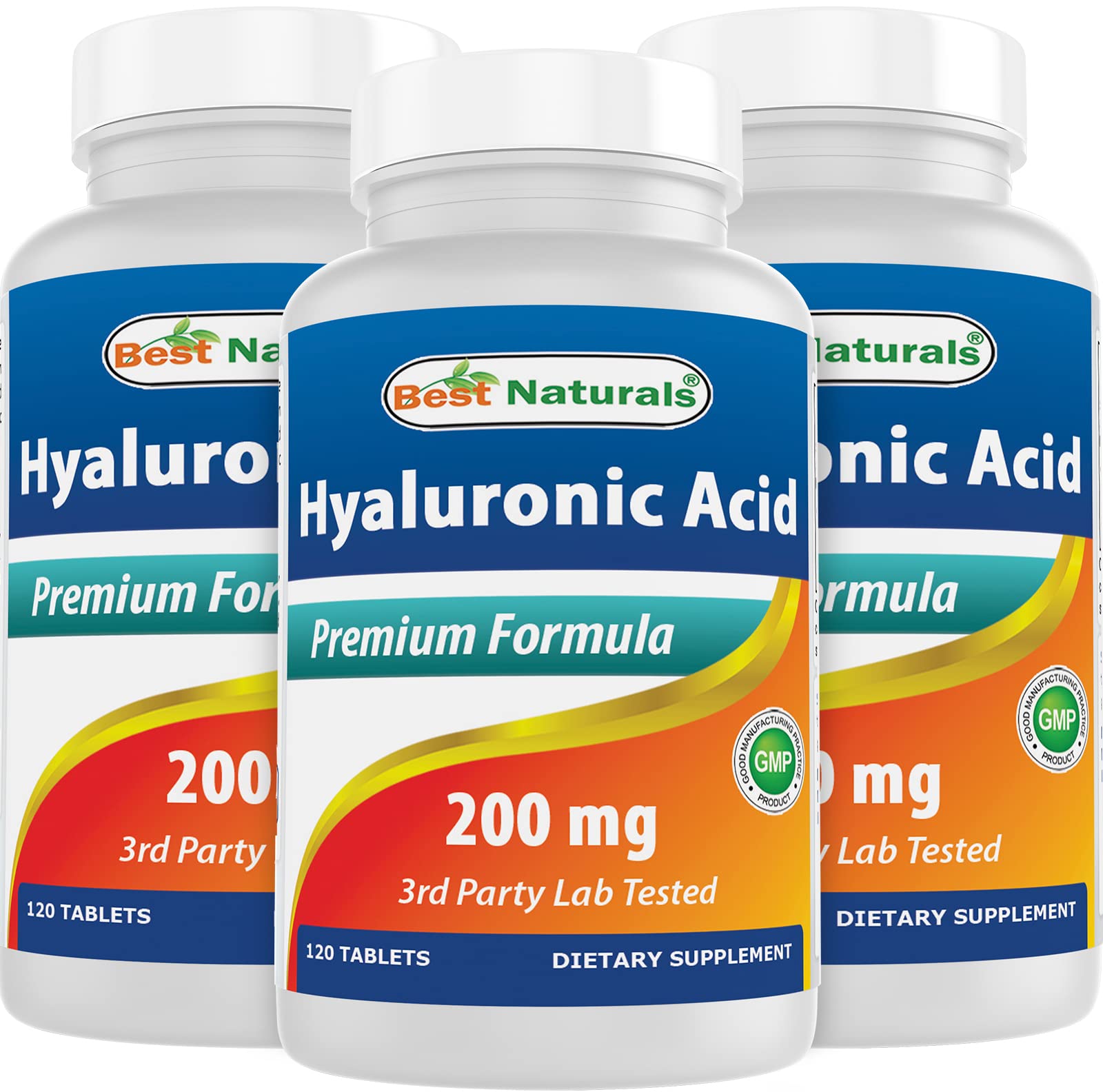 Best Naturals Hyaluronic Acid 200 mg Tablets, 360 Tablets