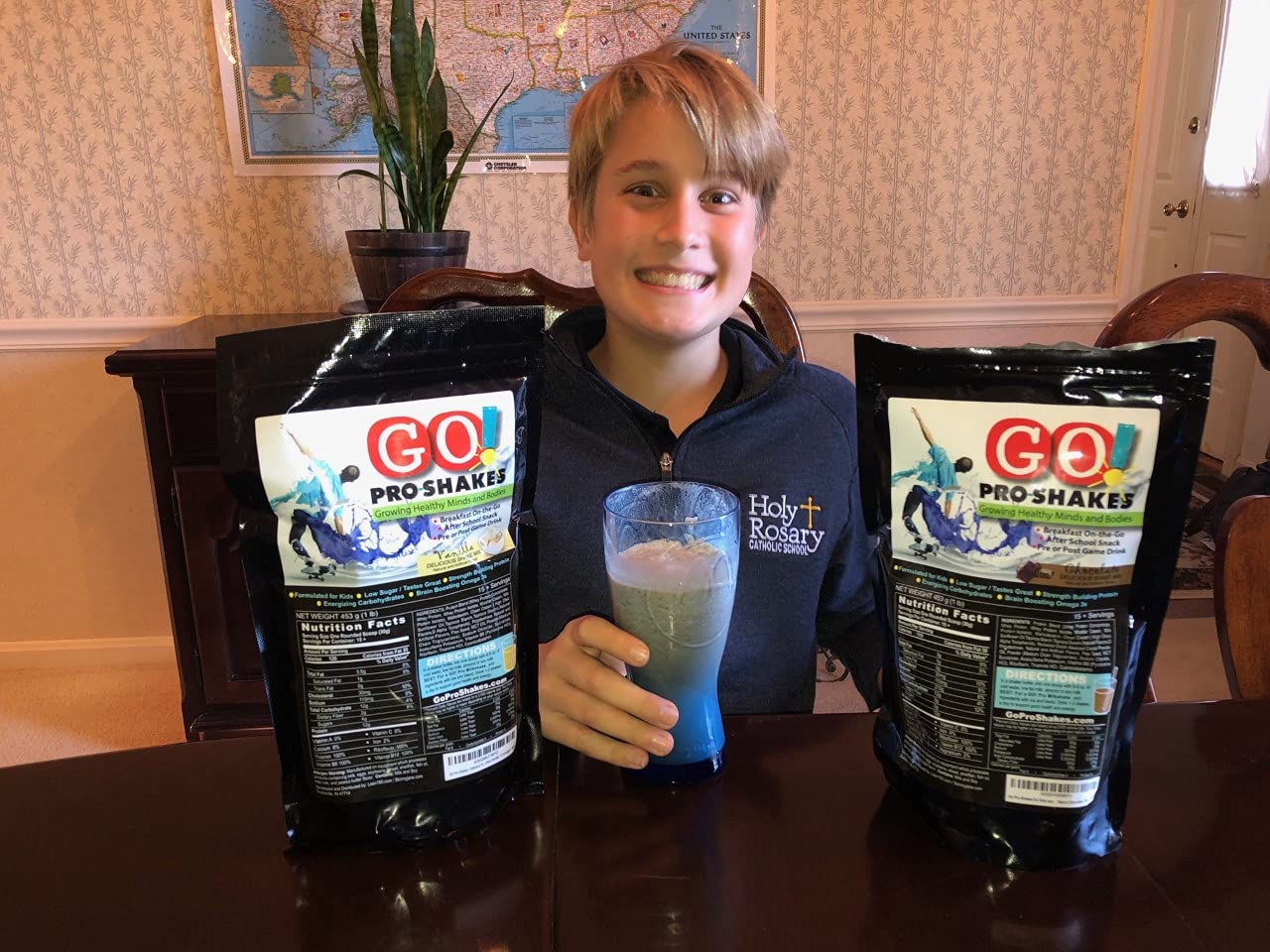 Skinny Jane GO Pro Shakes Protein Powder for Kids & Teens 16 Servings