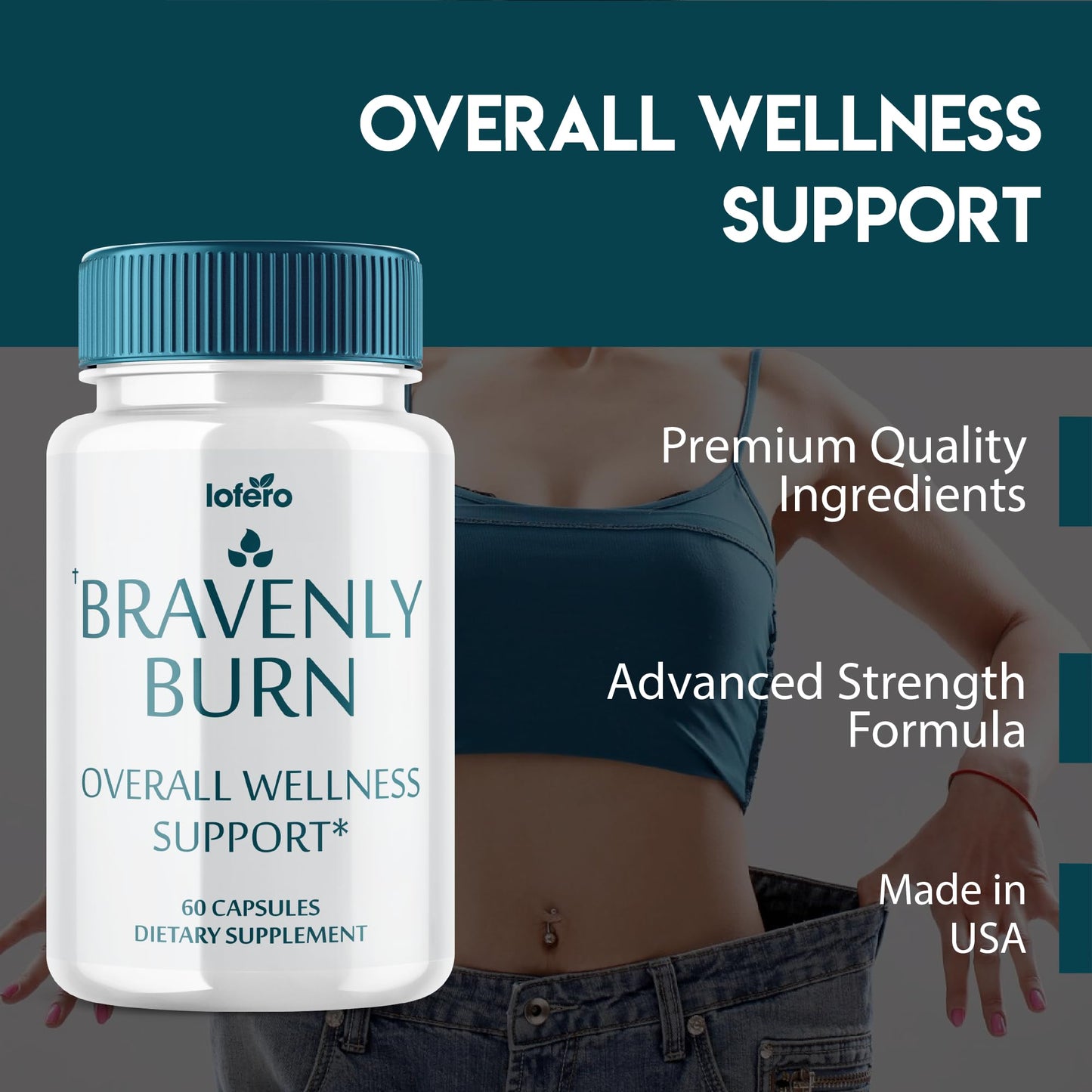 Lofero Bravenly Burn Capsule 180 Count