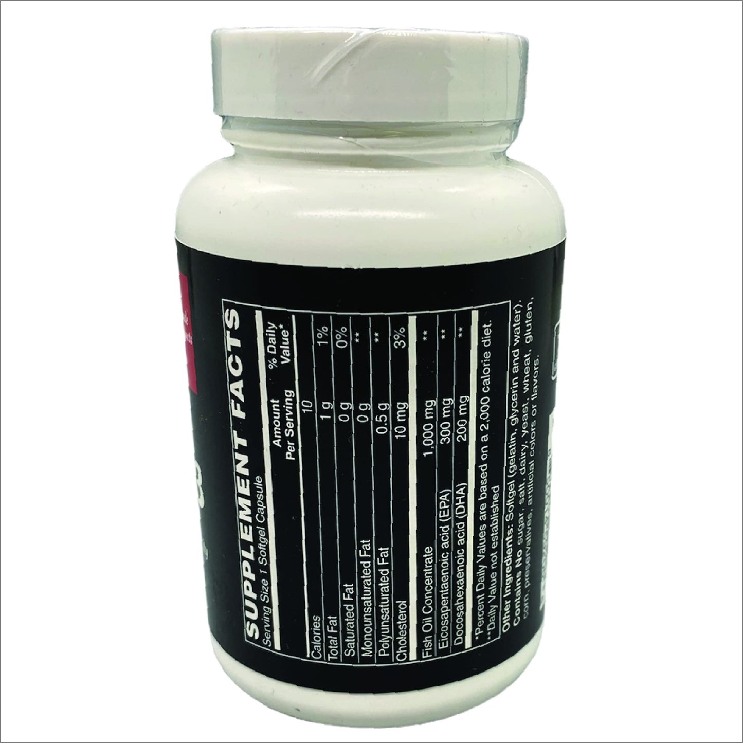 TOUGH-N-TONE Super Omega-3 High Potency Omega-3 Fish Oil Softgels 60 Count