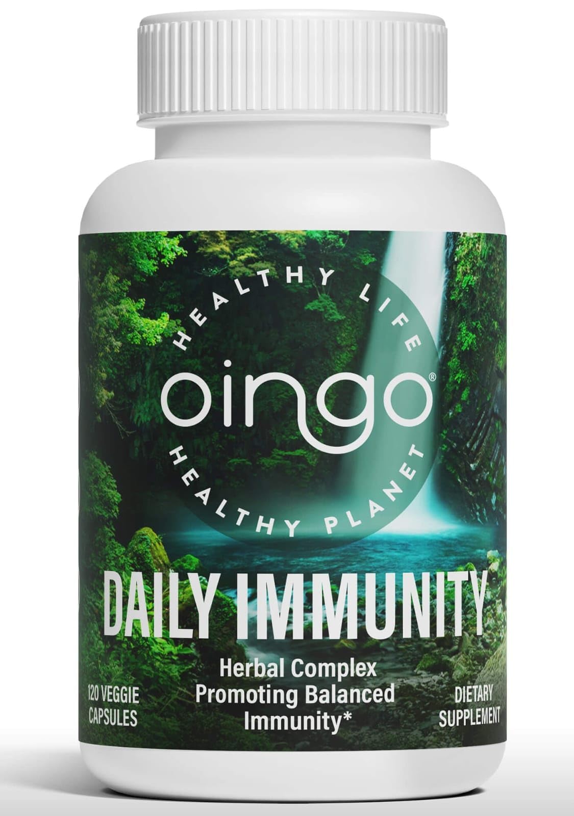 Oingo Daily Immunity Supplement Capsule, 120 Capsules