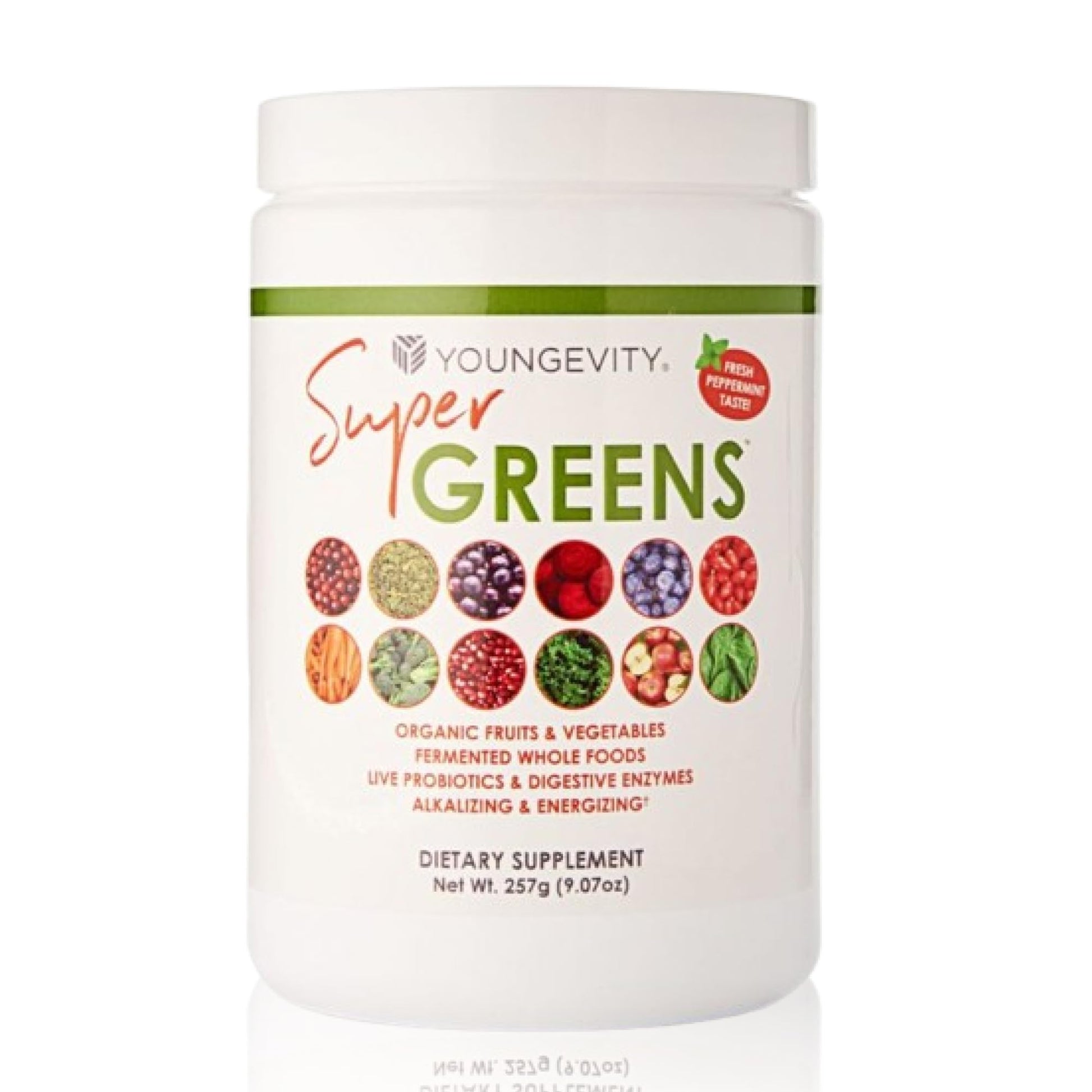 Youngevity Super Greens Powder 8.99 Ounce