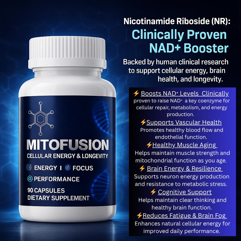 Vantanex MitoFusion Cellular Wellness & Healthy Aging Lifestyle Formula 90 Capsules