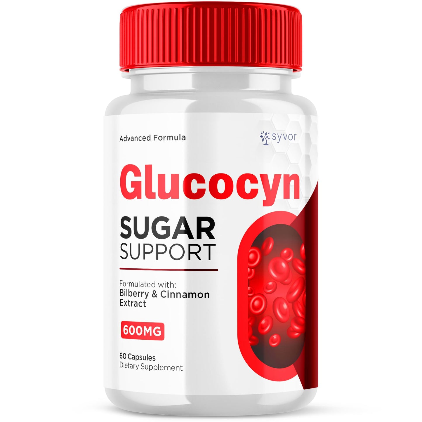 Syvor Glucocyn Capsules, 60 Count