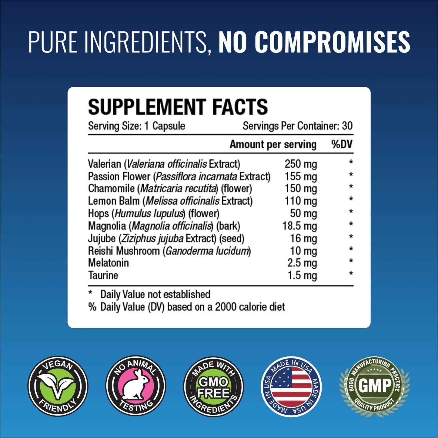 Approved Science Anxietex Night, 30 Capsules