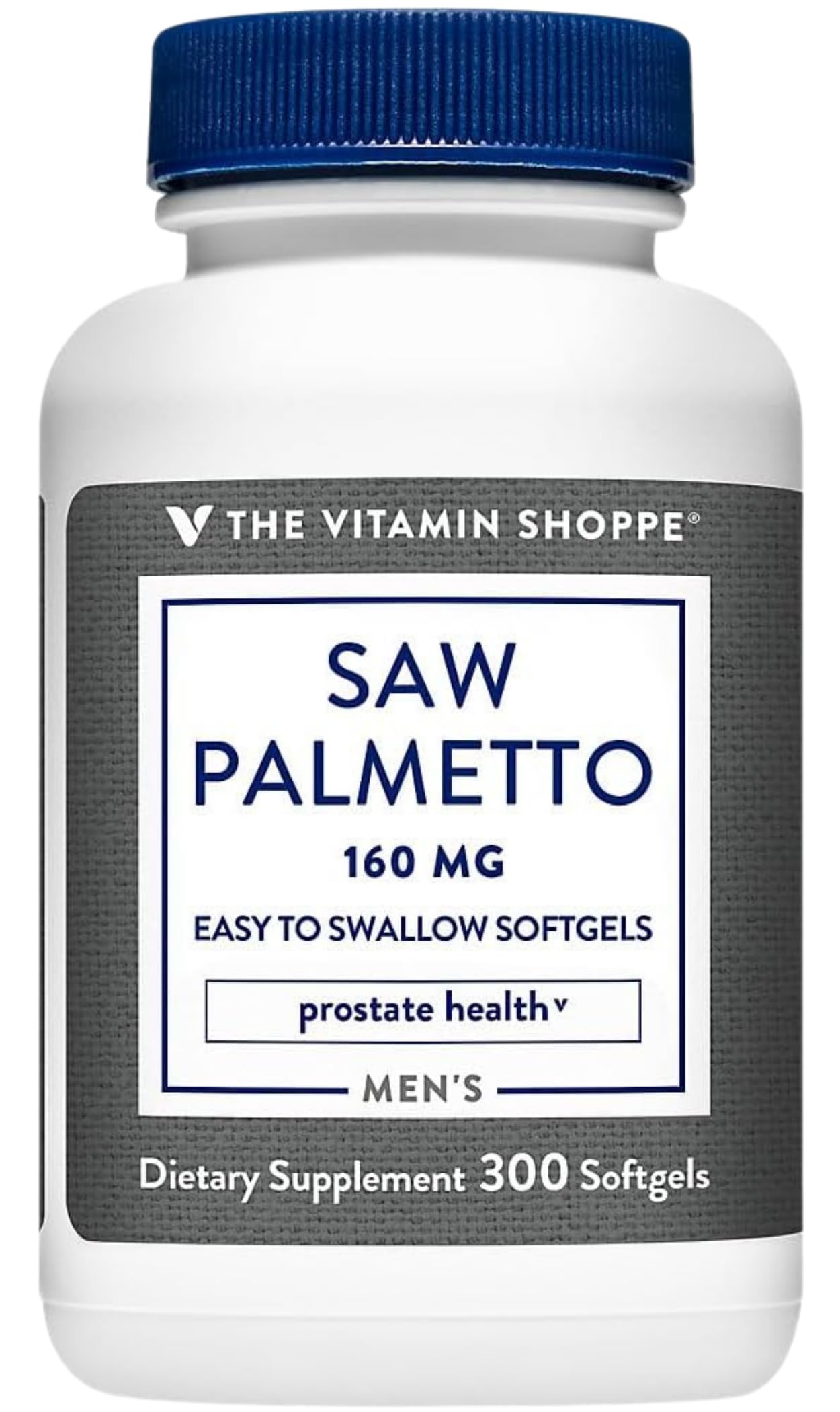 The Vitamin Shoppe Saw Palmetto Extract 160mg Softgels, 300 Count